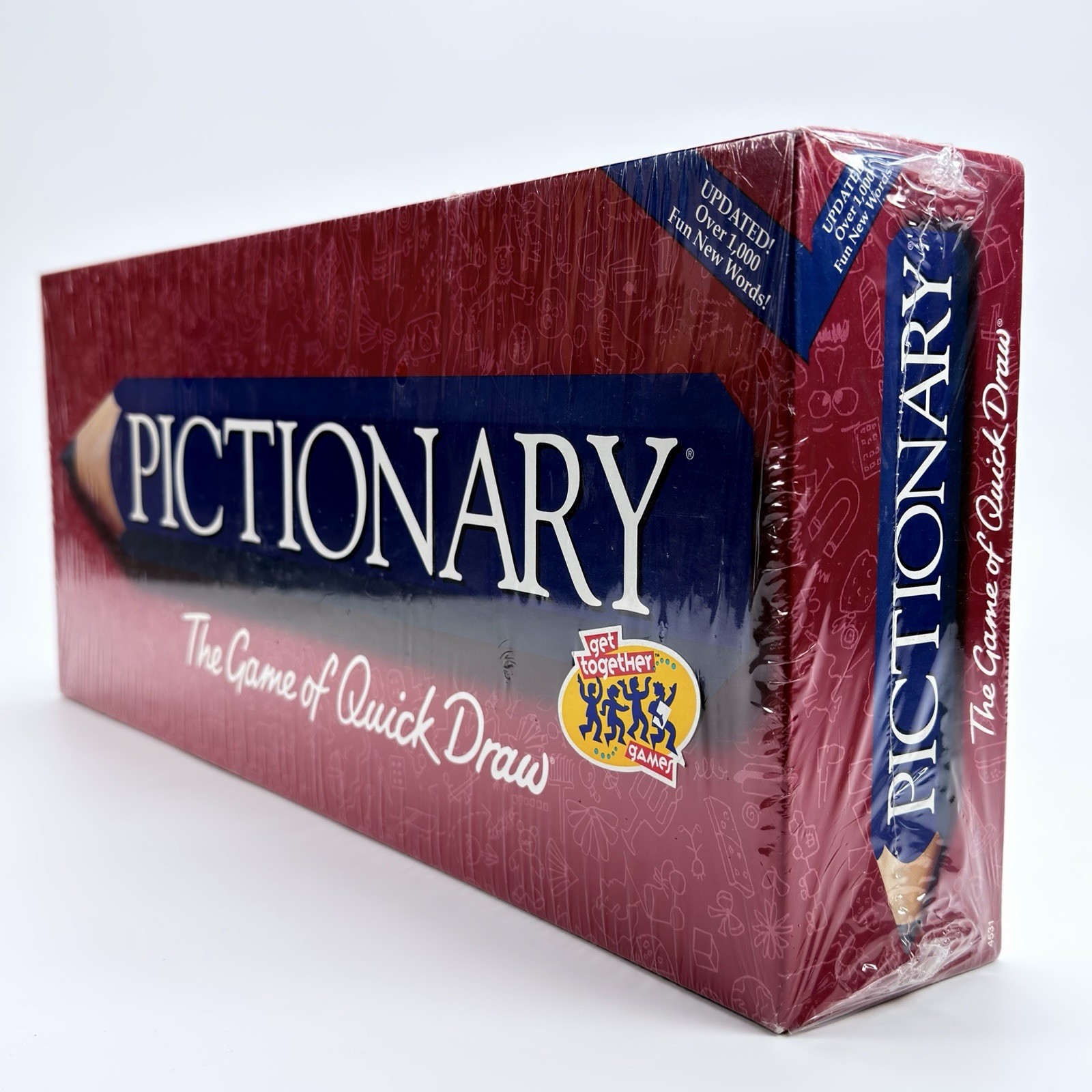 Hasbro Pictionary The Game of Quick Draw Gameplay 1997 Brand New Sealed Vintage