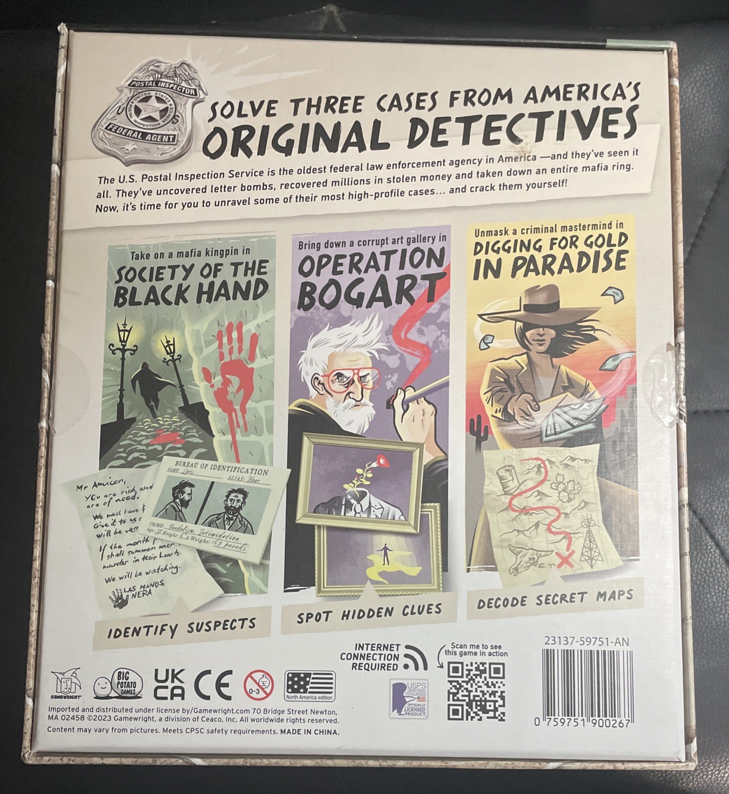 Big Potato True Crime Stories 3 Different Cases From Easy To Difficult 2023 Game