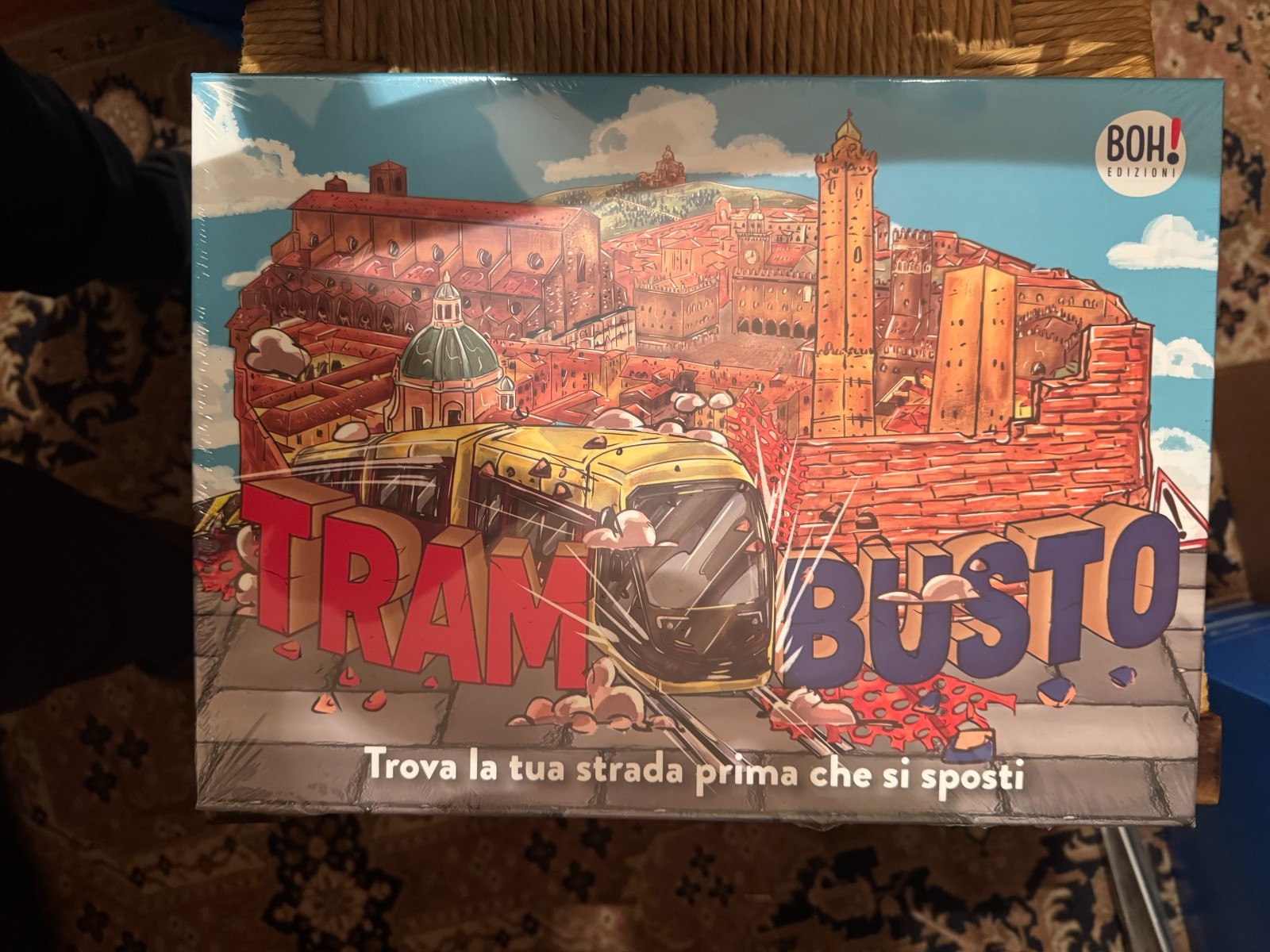 Board Game • Hustle and bustle BOH Edizioni BOLOGNA Party Game New Sealed ITA
