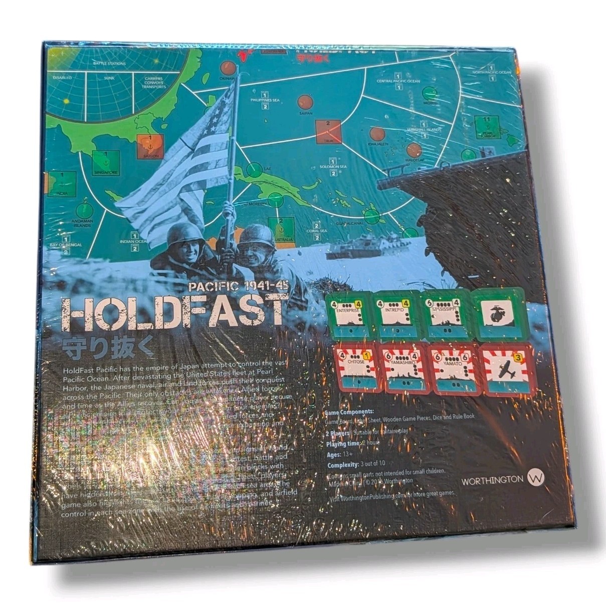 Holdfast: Pacific 1941-45 NEW Board Game Worthington Old School War Games