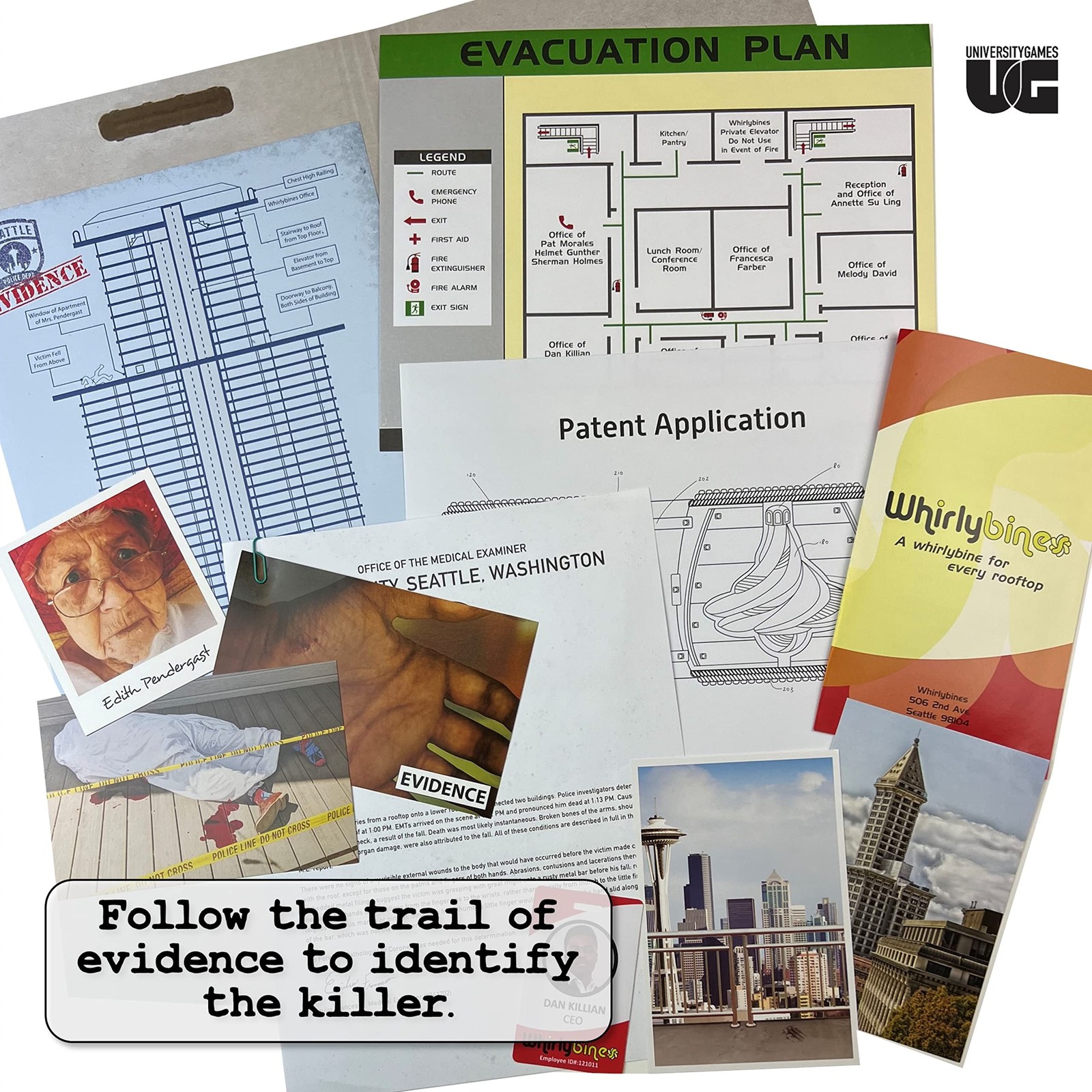 Case Files: Killer Startup for 1 or More Players Ages 14 and Up