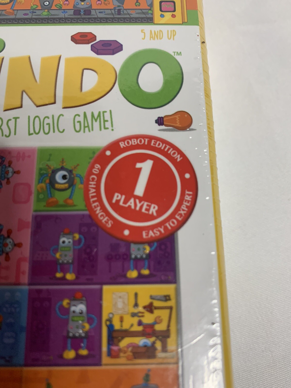 Mindo Robot 1 Player Child Tile Matching Game Multi Level Age 5 And Up Kids