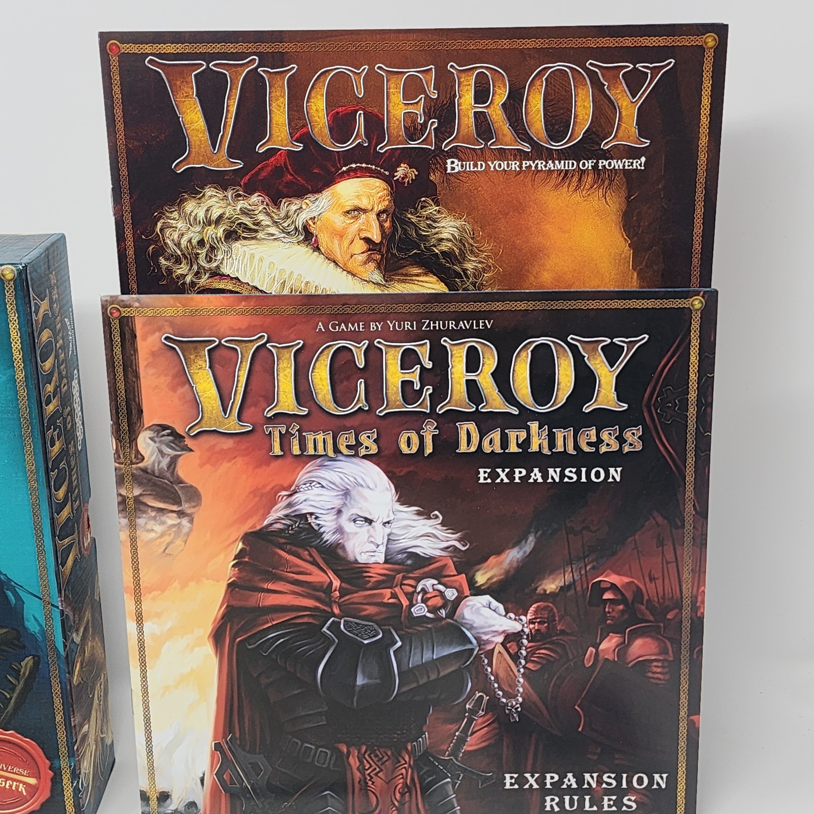 Viceroy + Times of Darkness Exp KS Gemstone Upgrade Sleeves OOP Open Box New