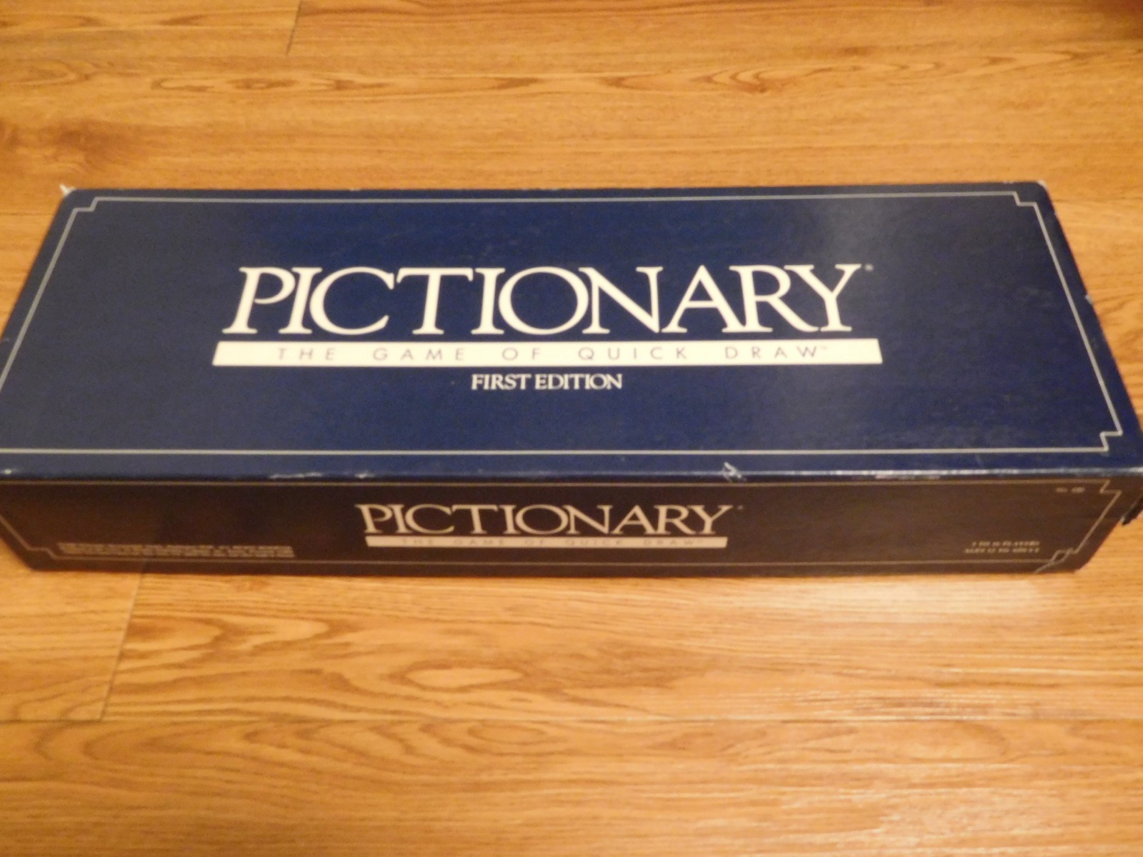 Pictionary First Edition Board Game 1985 #100 Vintage 100% COMPLETE
