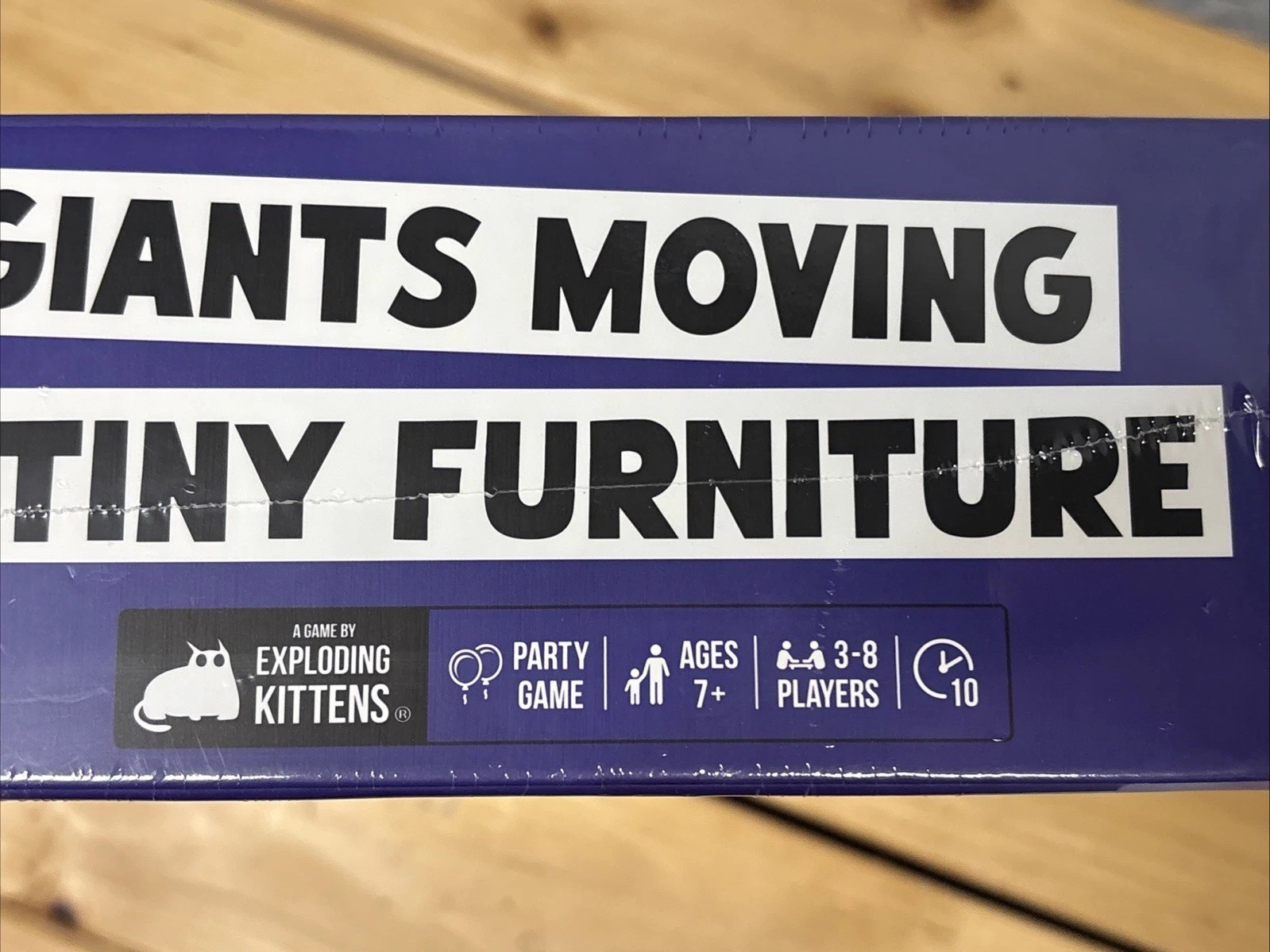 Giants Moving Tiny Furniture – Game by Exploding Kittens New In Box