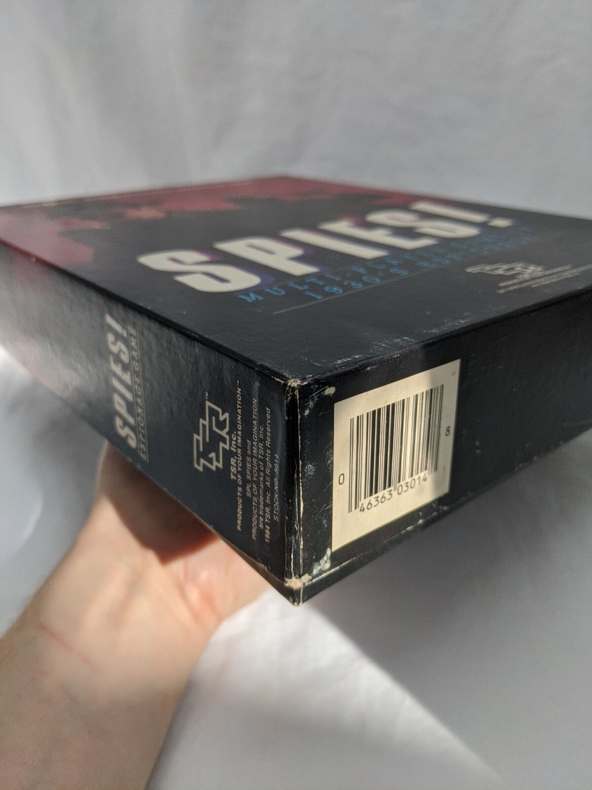 Vintage TSR Spies! Multi-Player Game Of 1930s Espionage Board Game