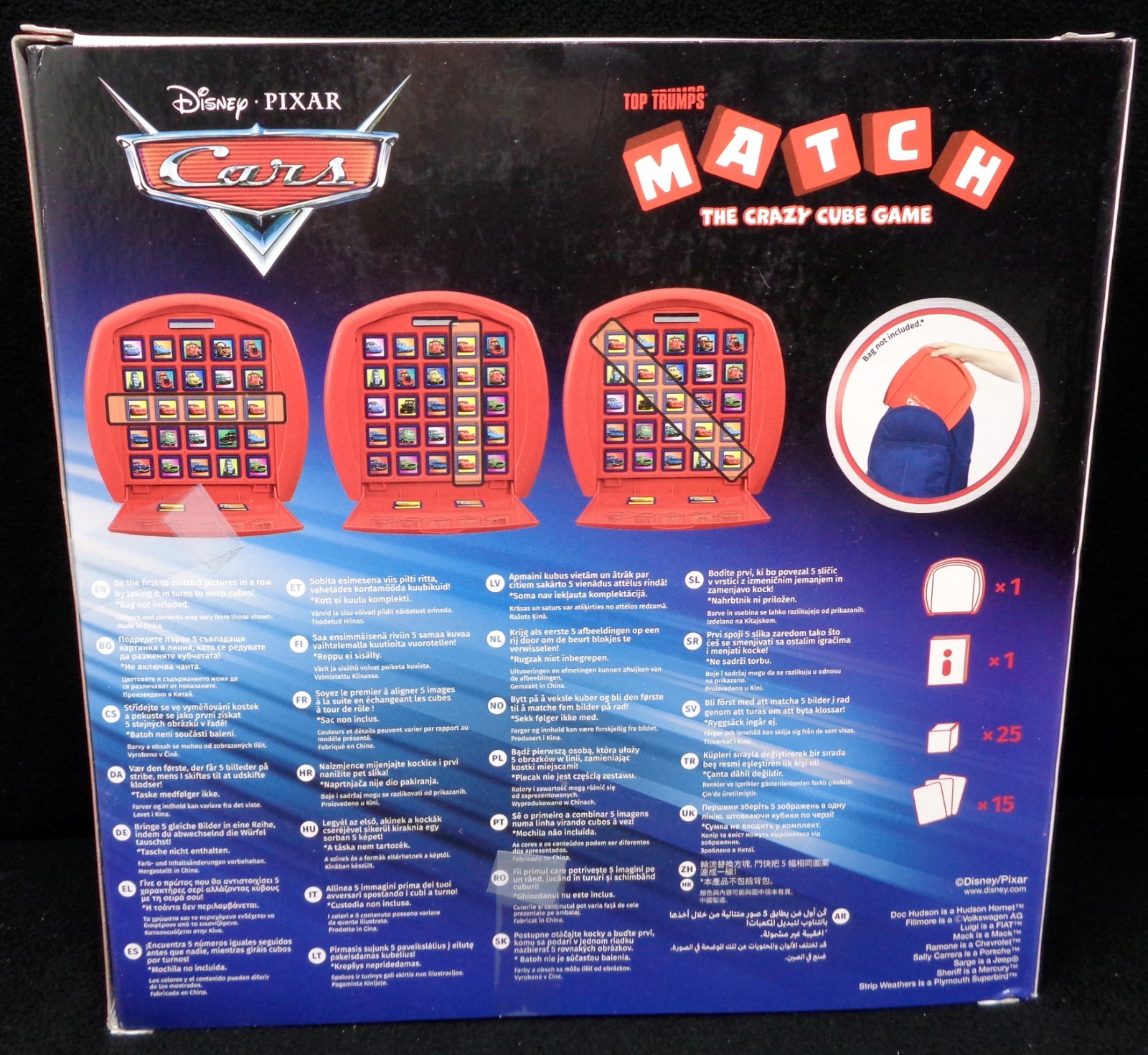 DISNEY/PIXAR Cars Match Game