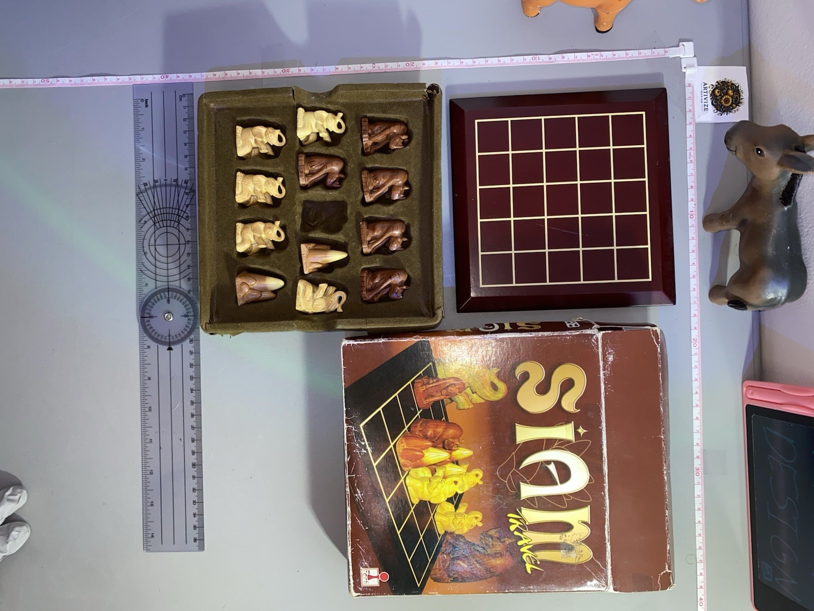 Ferti Jeu de Plateau Siam ( de Luxe Édition) Boîte VG