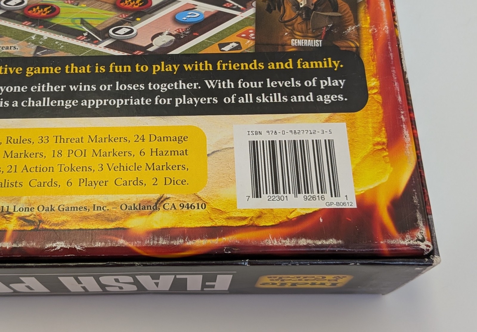 Flash Point Fire Rescue Board Game 1st Edition Indie Boards & Cards Complete