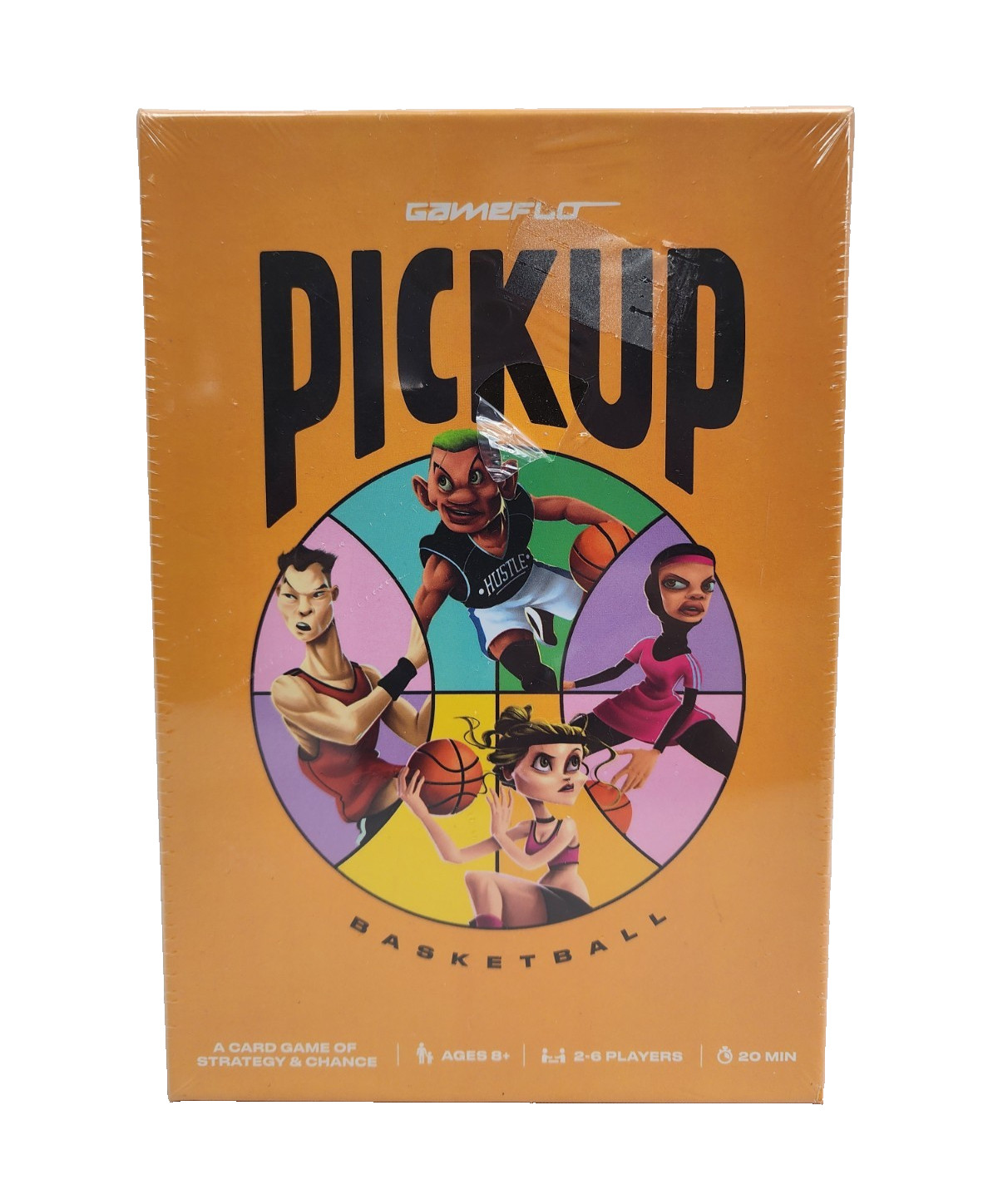 Gameflo Pickup Basketball Card Game Of Strategy Ages 8+ 2 – 6 Players NIP Sealed
