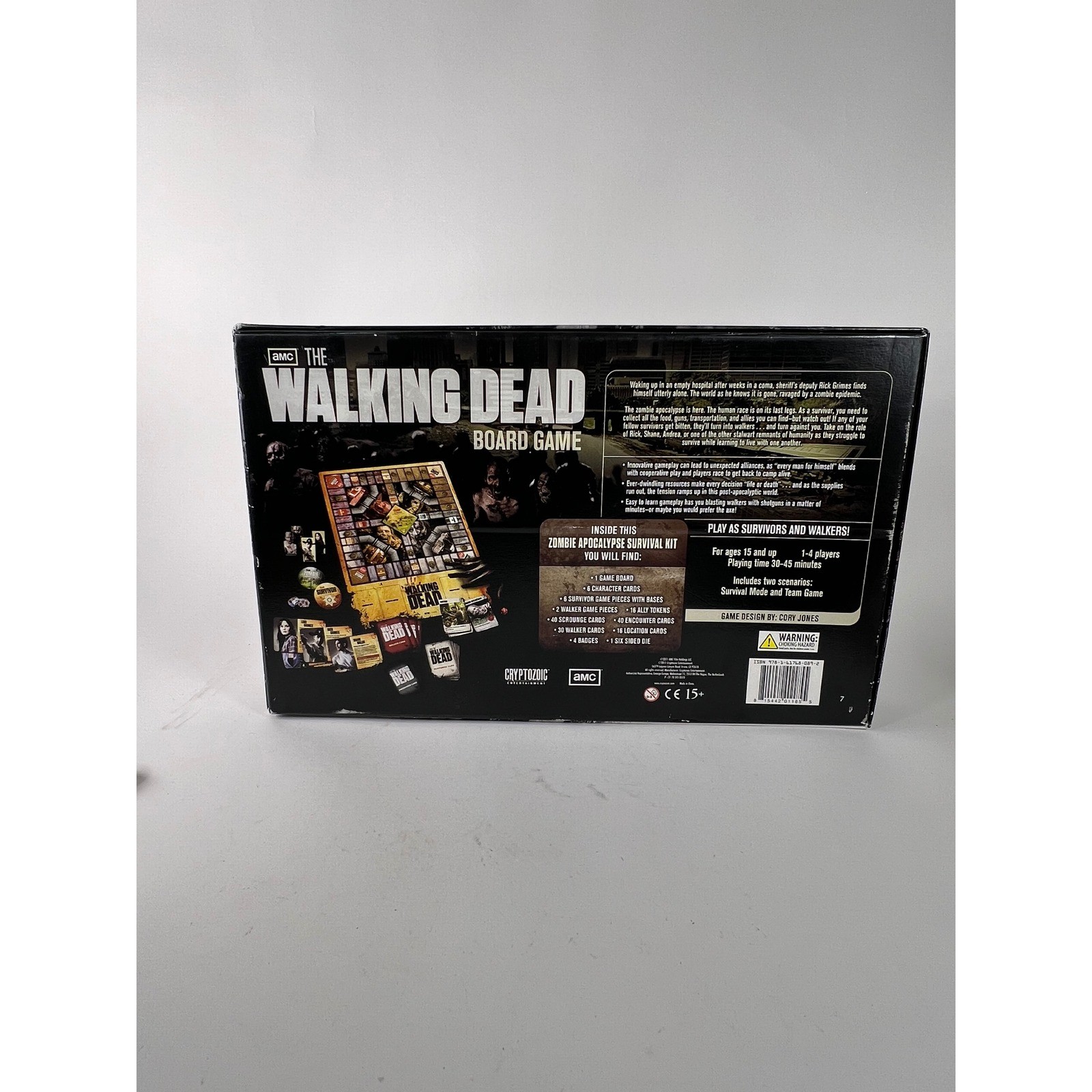 The Walking Dead Board Game Cryptozoic Entertainment Zombie Survival TV Series