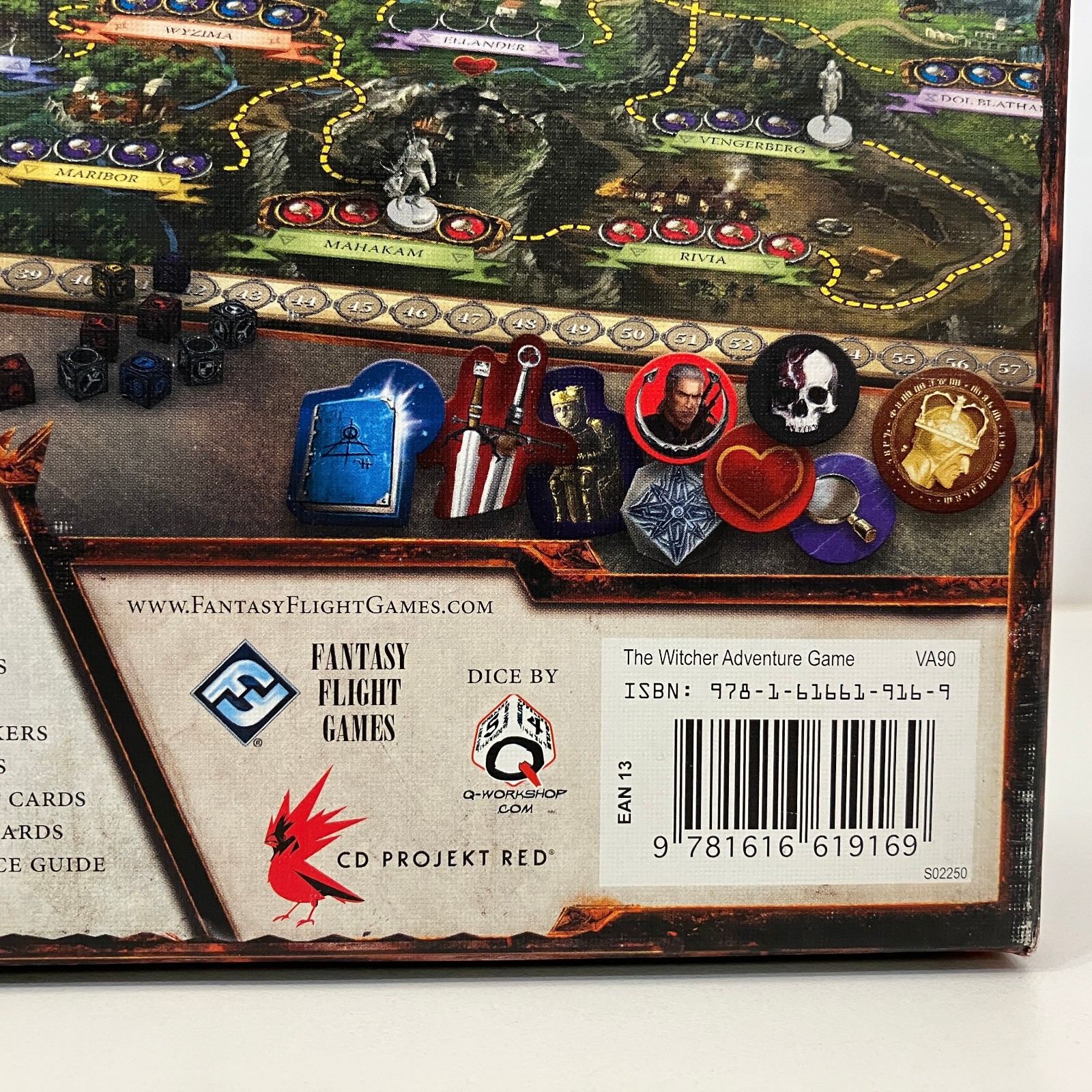 Witcher Adventure Game Ignacy Trzewiczek CD Projekt Red 2014 Fantasy Flight Game