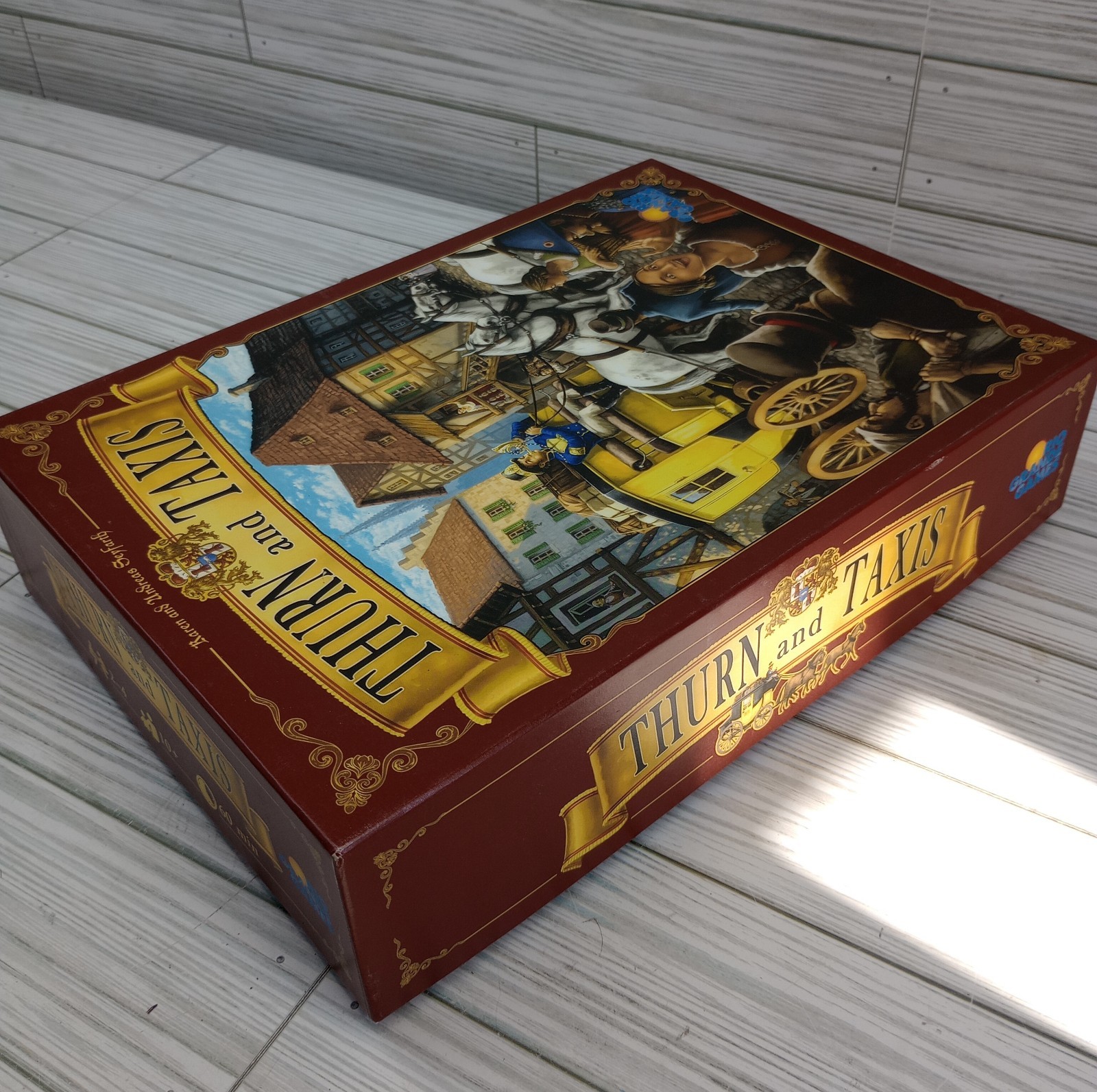 Thurn and Taxis Board Game Rio Grande Games Hans IM Glück Complete 2006 Seyfarth