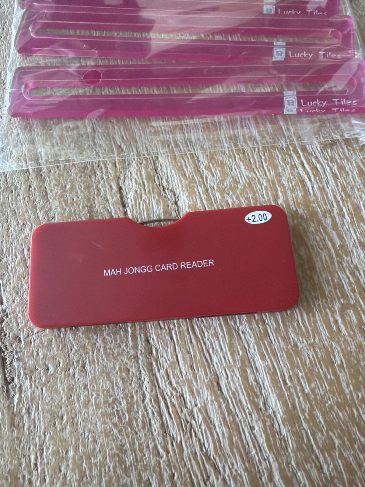 4 PackMahjong LineReader Mahjong Line Finder Lucky Tiles Card Guide& +2.00reader