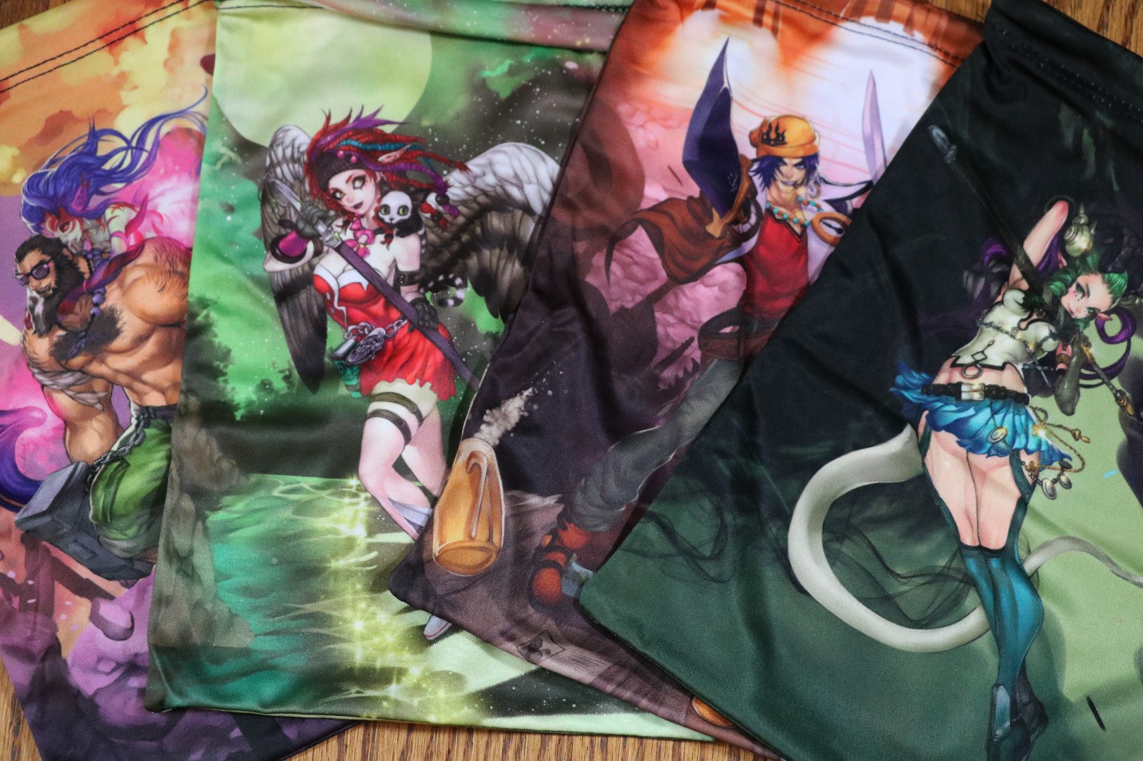 Middara: Unintentional Malum Act 1 Promo Drawstring Microfiber 4 Bags Set New