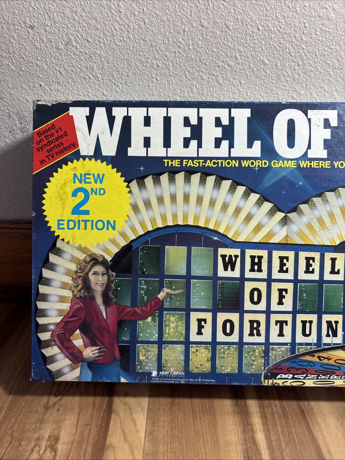 Wheel Of Fortune Game 2nd Edition Pressman 1985 Complete -1016SH