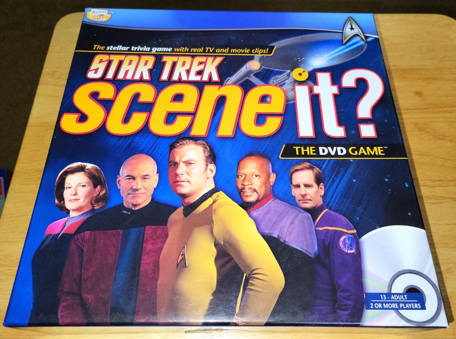 Star Trek Scene It Trivia DVD Game Screenlife Games 2009 NEW/SEALED MOVIE/TV