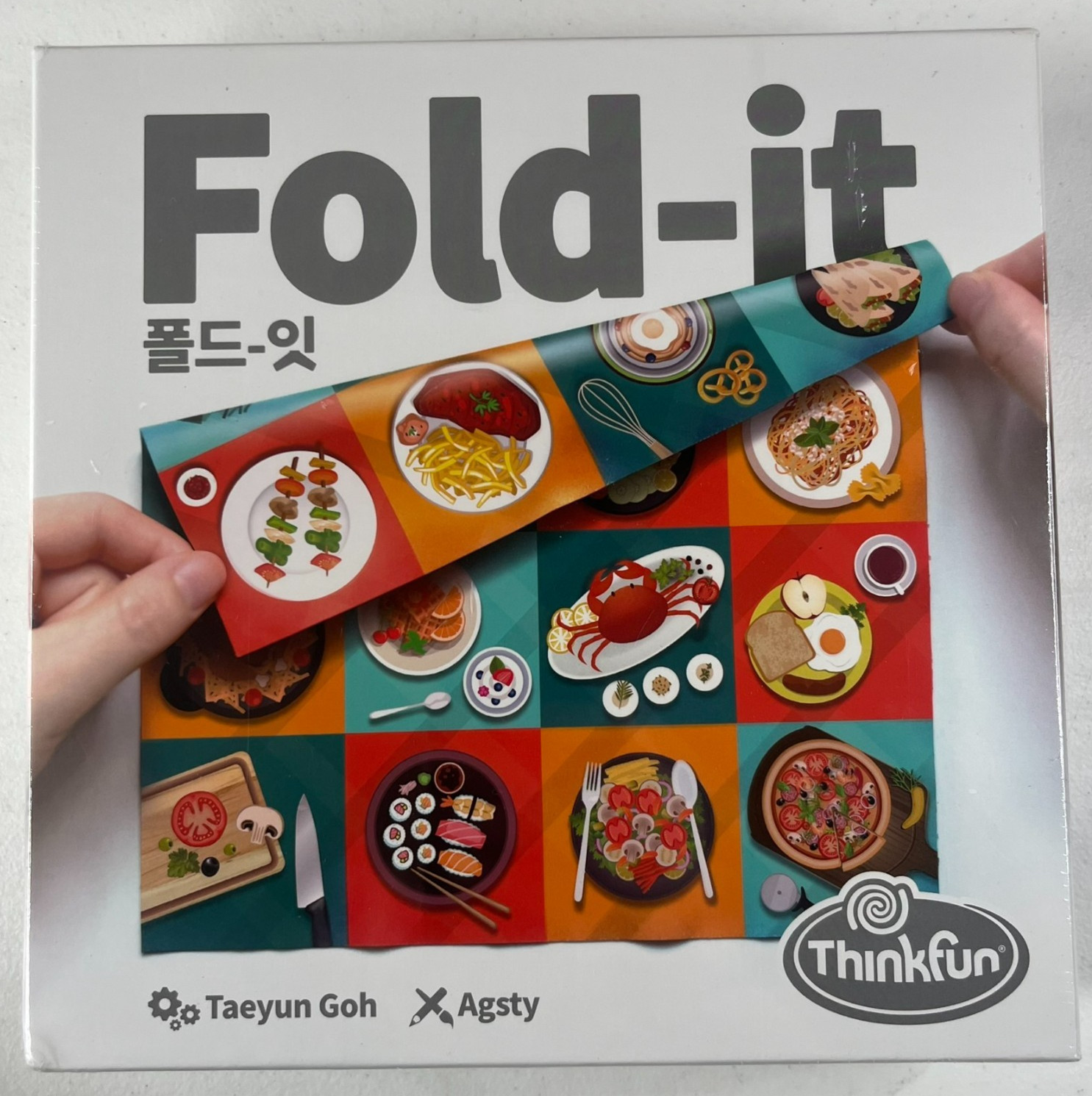 Fold-It by Thinkfun – Brainteaser Challenge Fabric Game New In Sealed Box