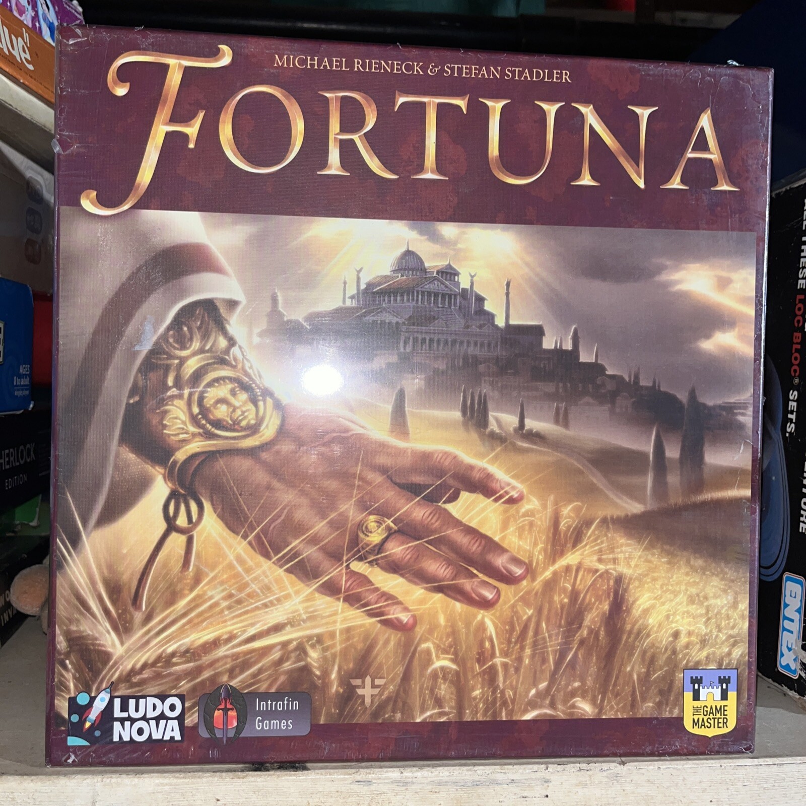 Fortuna Board Game Roman Empire Centurion Michael Rieneck Factory Sealed
