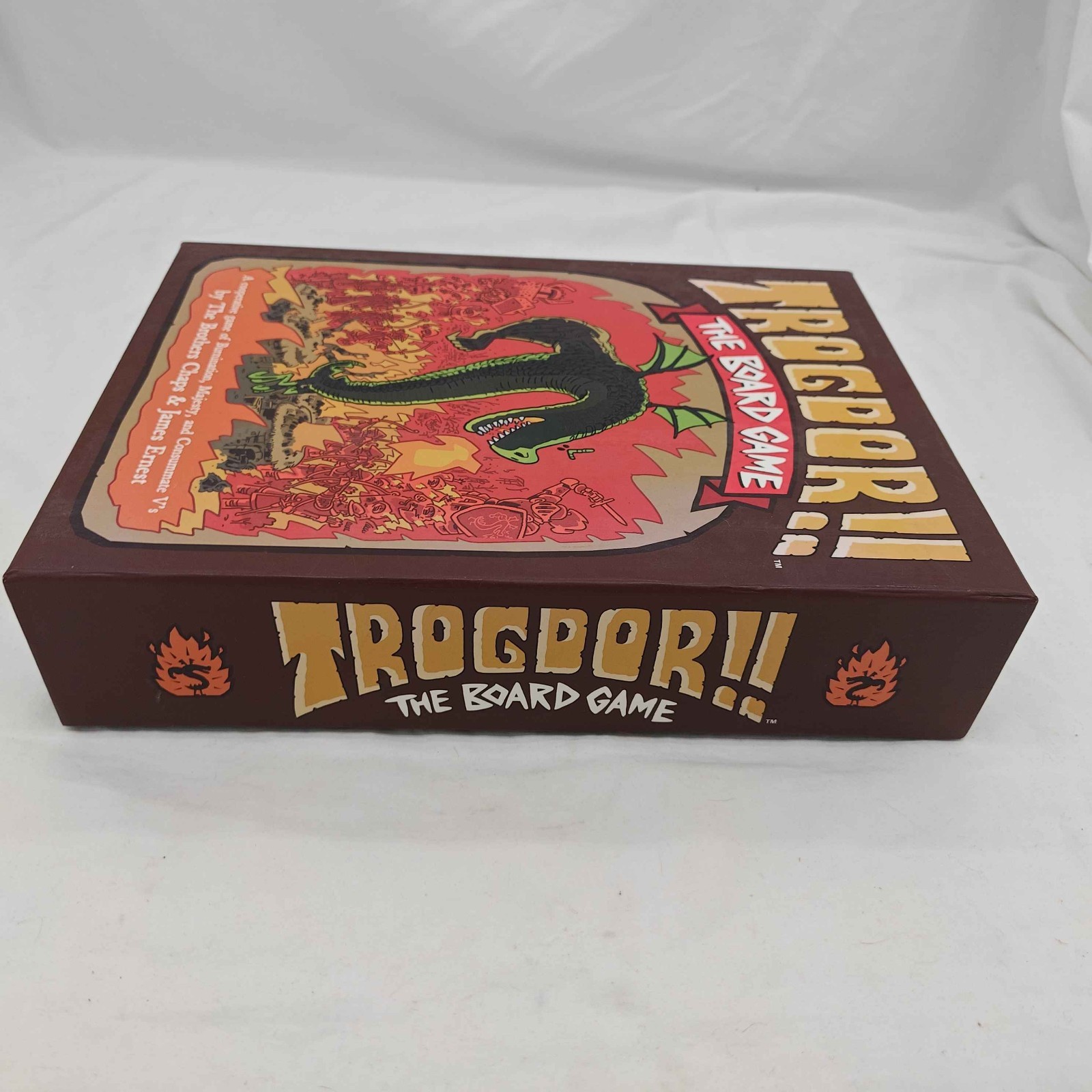 Trogdor!! The Board Game Deluxe Edition Strongbad Boardelectrix Co-op Fantasy