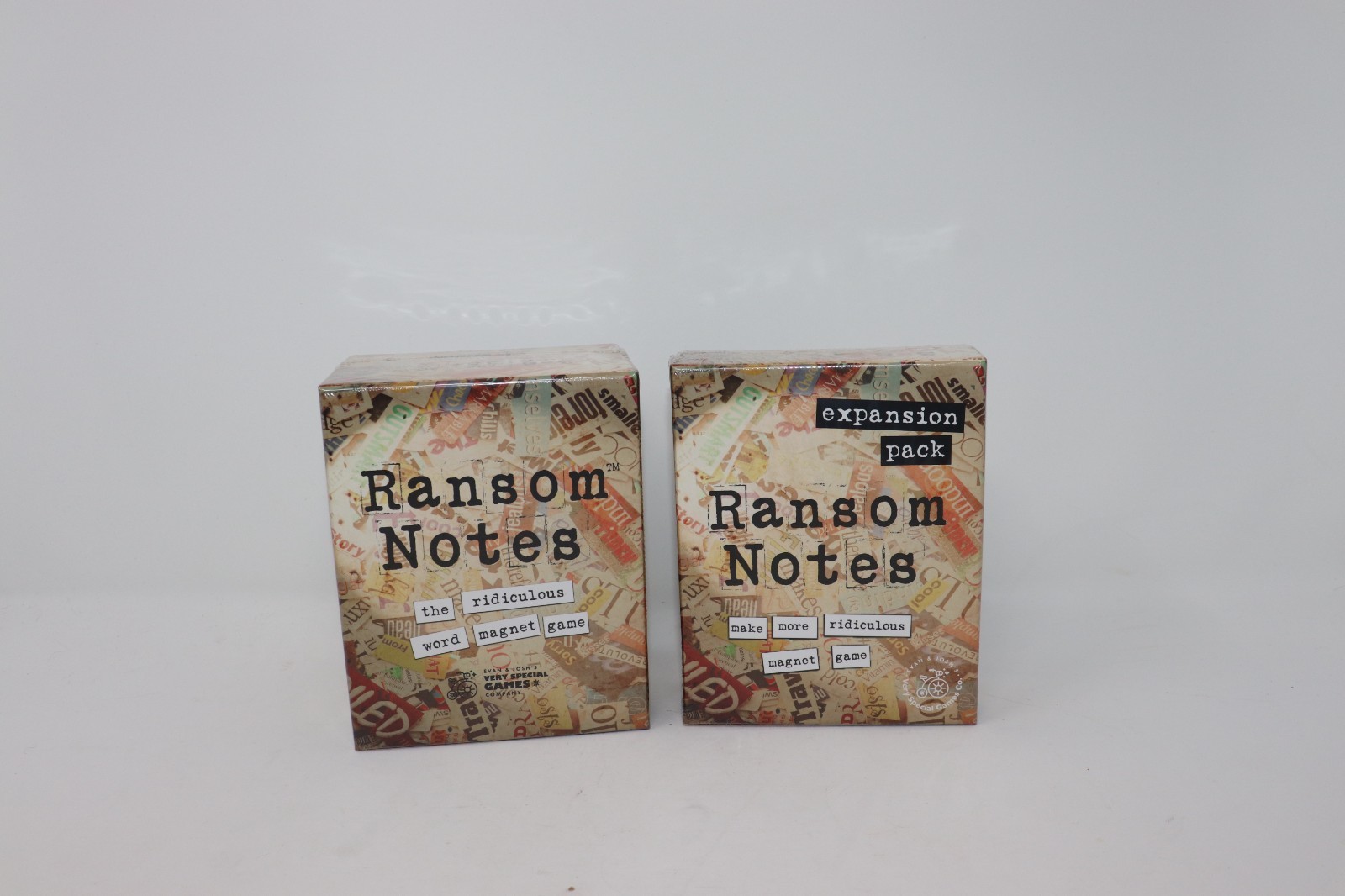 Ransom Notes The Ridiculous Word Magnet Game + Expansion Pack NEW Sealed
