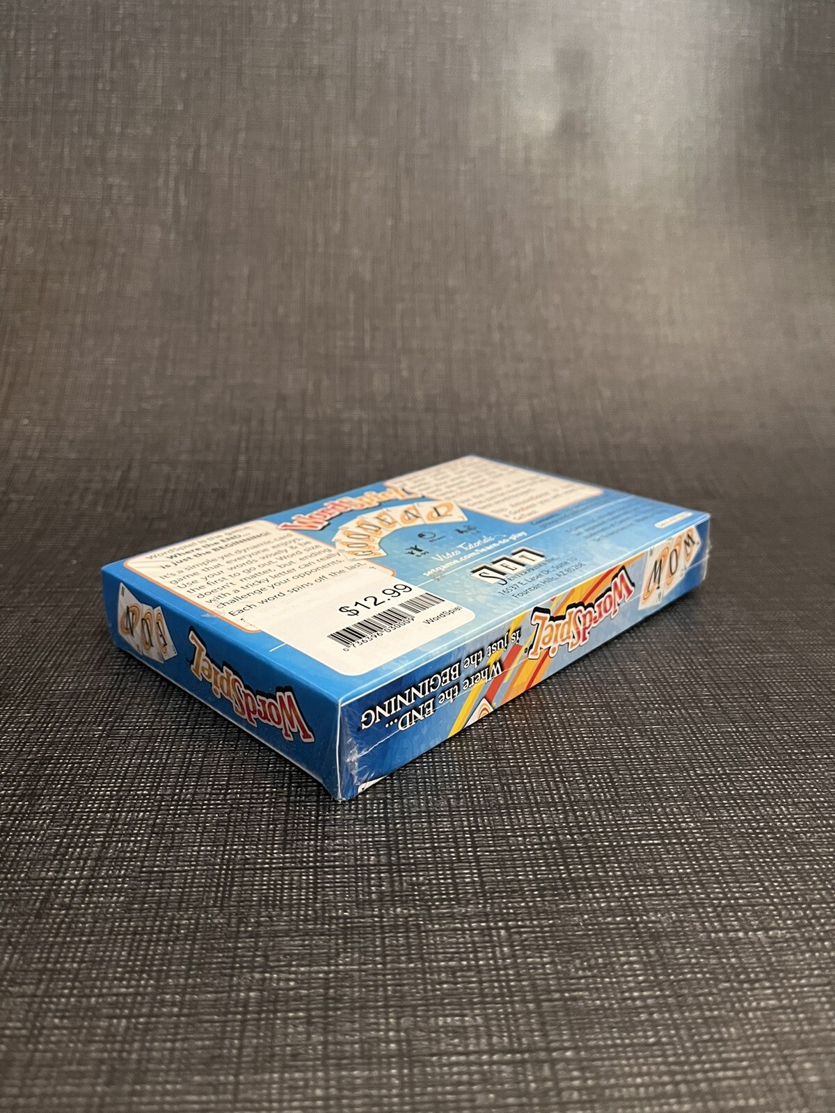 WordSpiel: A Simple Yet Dynamic Word Card Game For 2-6 Players (Age: 8+)