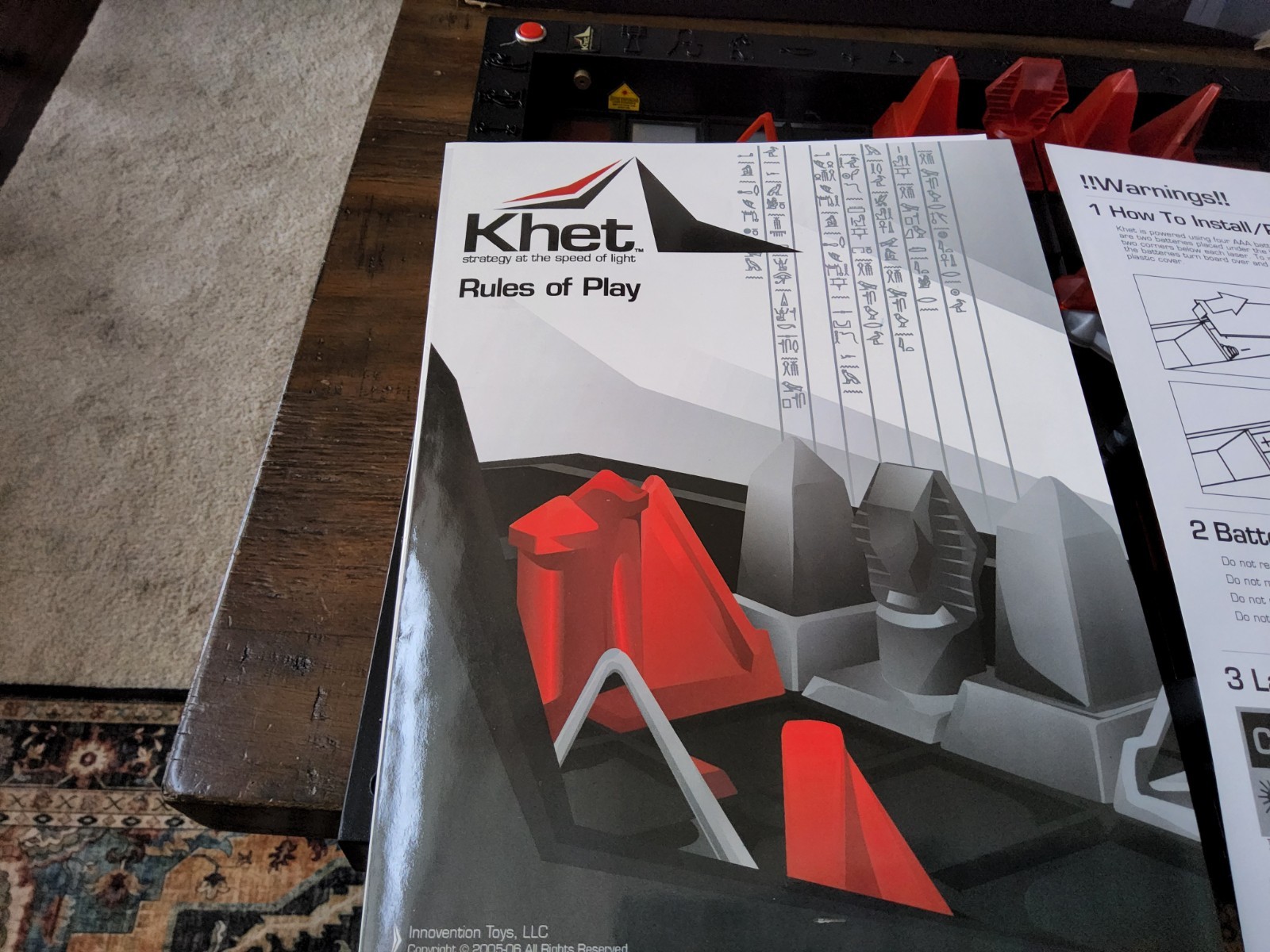 Khet Strategy At The Speed Of Light The Laser Game Mensa Select