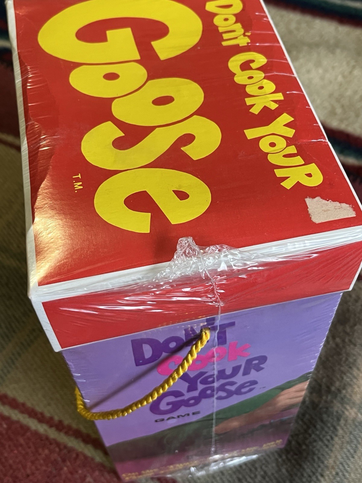 Sealed, Vintage Don’t Cook Your Goose Game. Schaper, 1970.