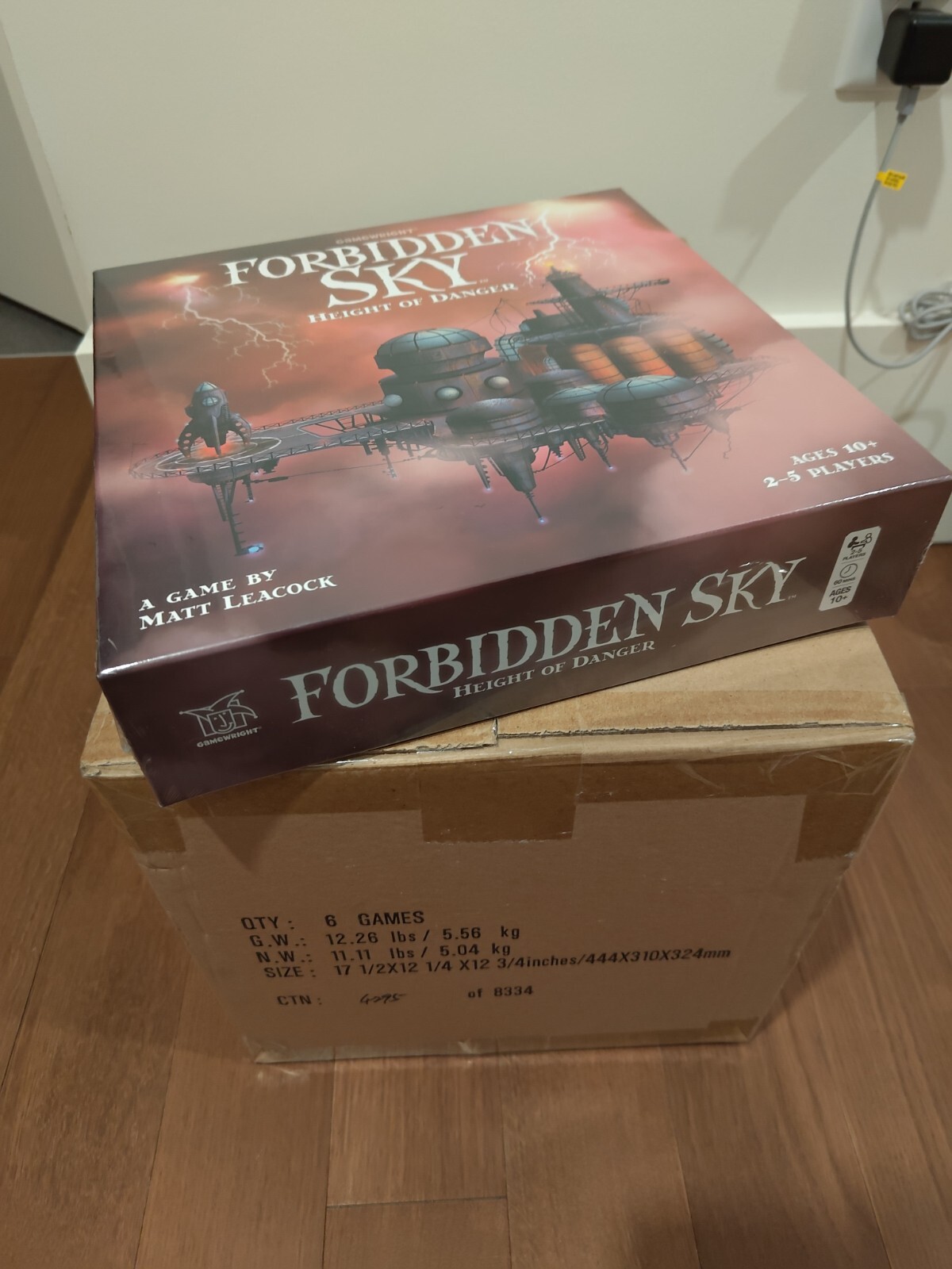 Gamewright Forbidden Sky Height of Danger Board Game – CSG-FORS