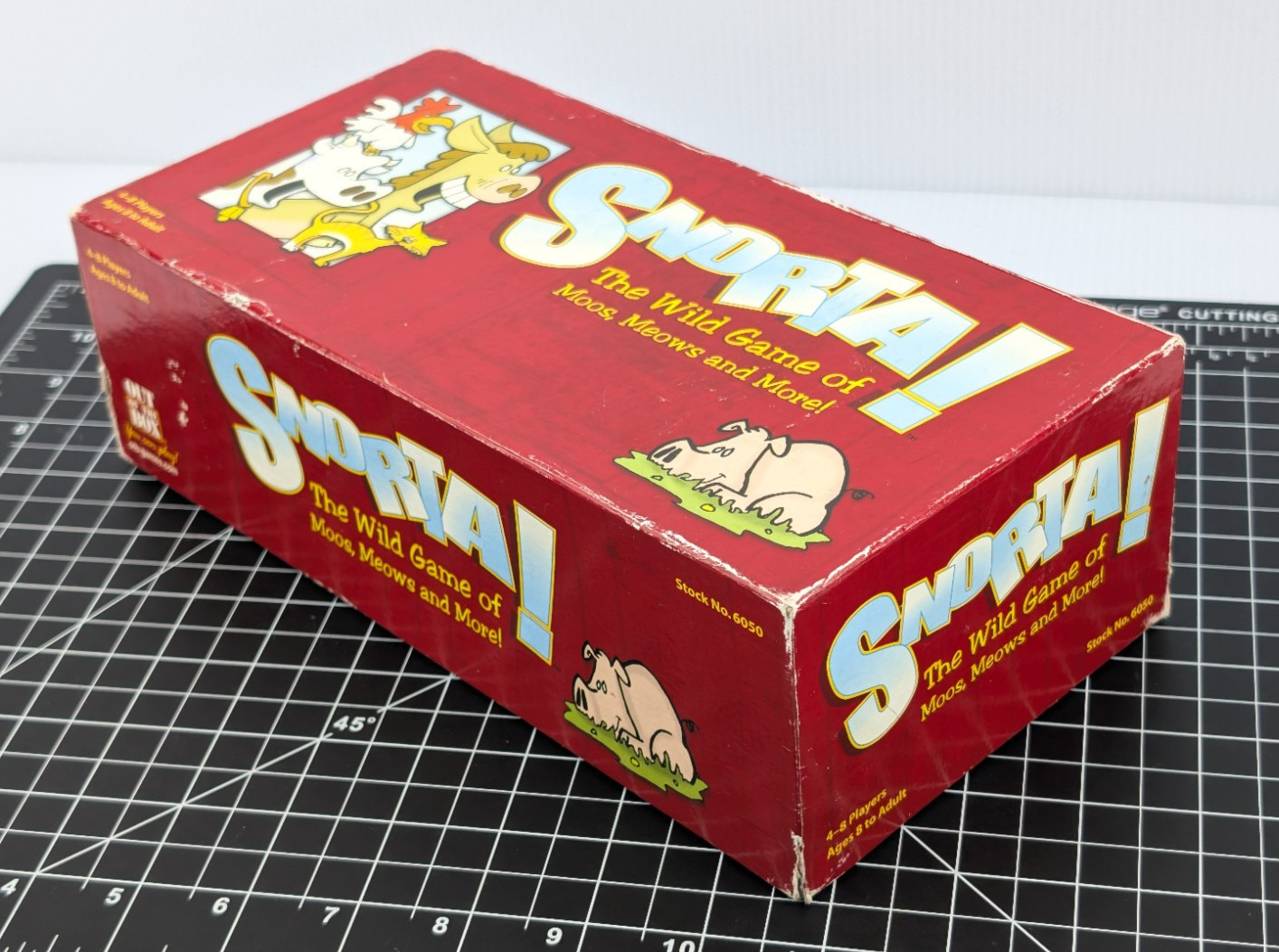 Snorta! The Wild Game of Moos Meows and More 100% COMPLETE Games 2004