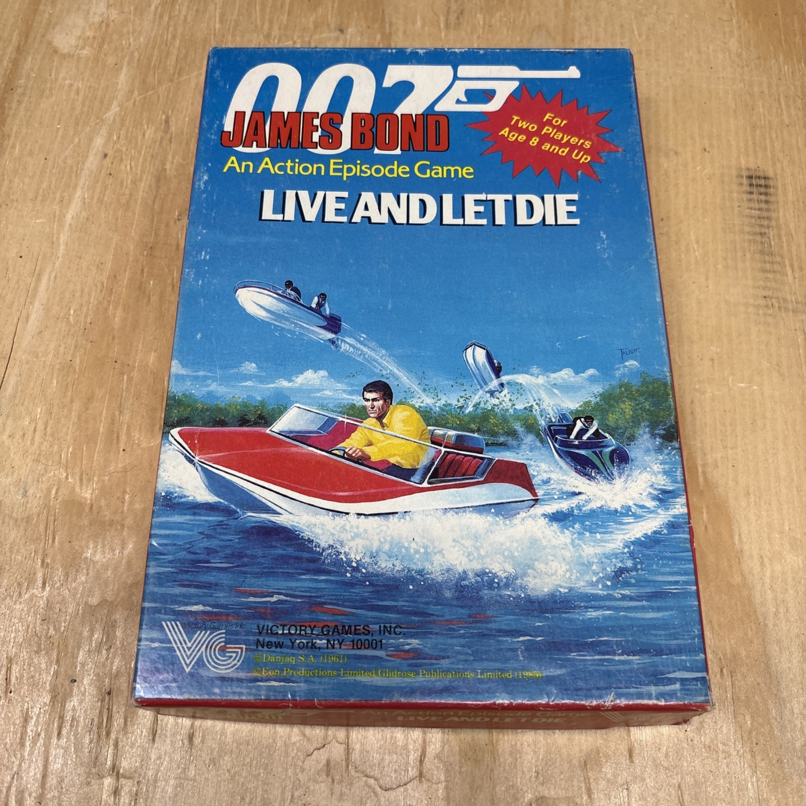 James Bond 007 An Action Episode Game Live and Let Die (1985) Victory Games NEW