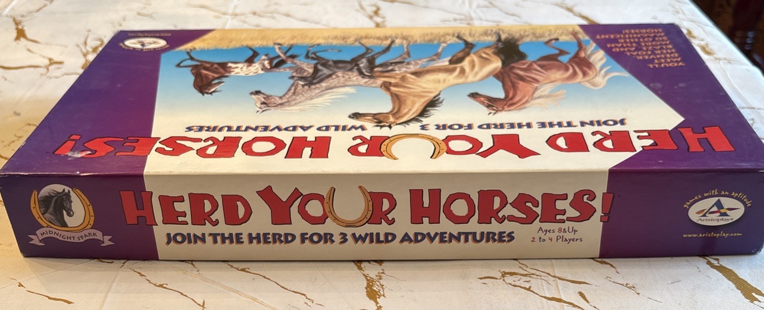 Herd Your Horses Board Game – Join The Herd (100% COMPLETE) 2002 Aristoplay EUC