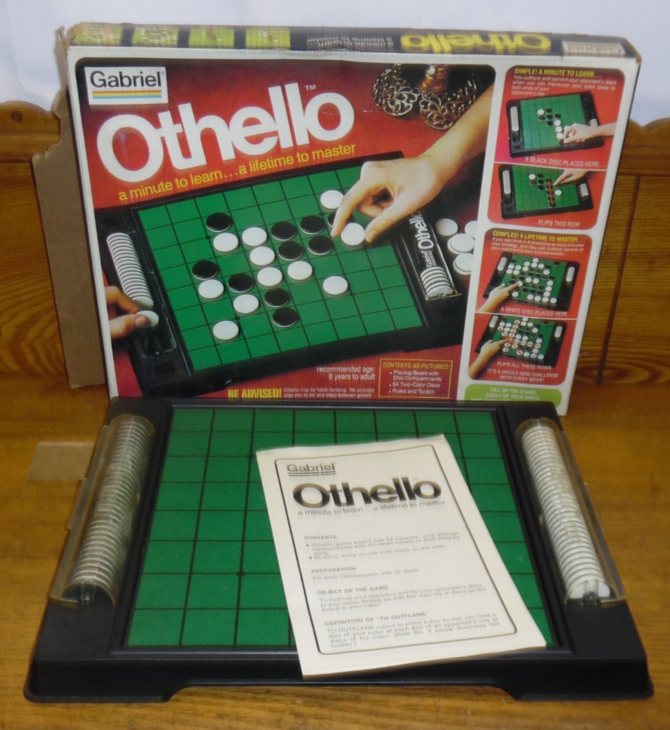 Vintage 1975 Gabriel Othello Game 76390