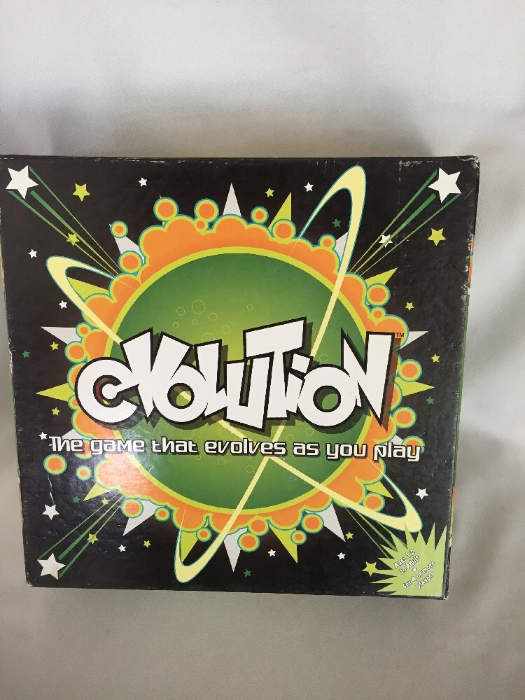 2308) Evolution Board Game – The Game That Evolves as You Play! COMPLETE
