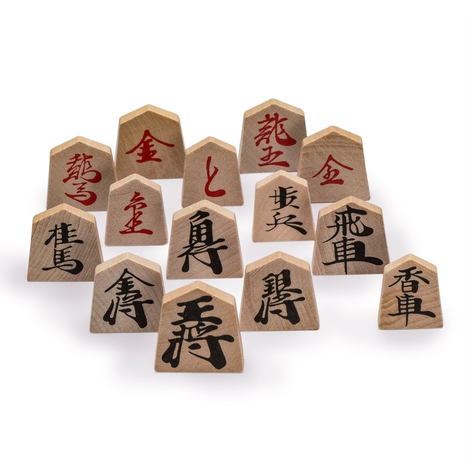Yellow Mountain Imports Wooden Shogi Japanese Chess Game Traditional Koma Pla…
