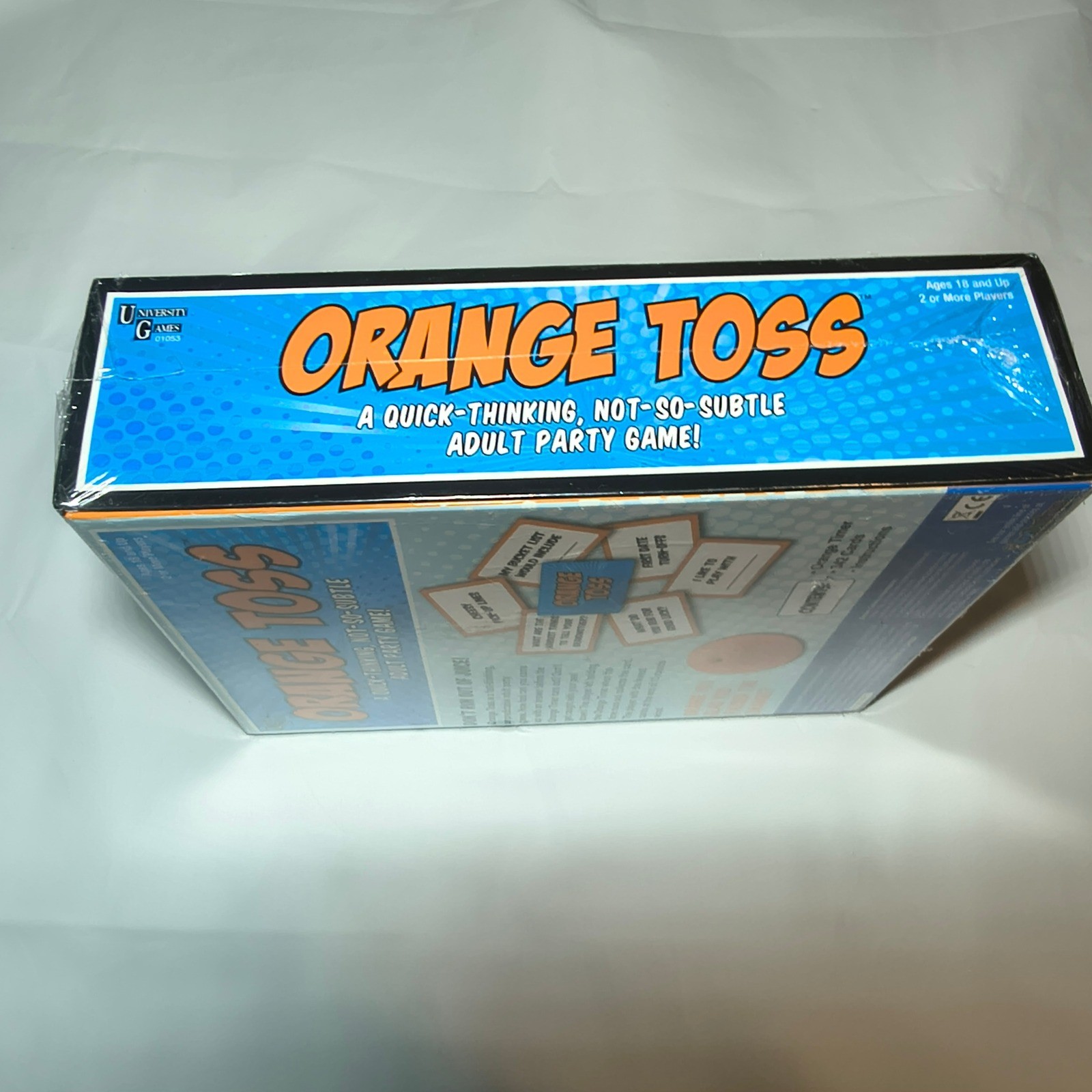 University Games Orange Toss Adult Party Game 01053 New Sealed