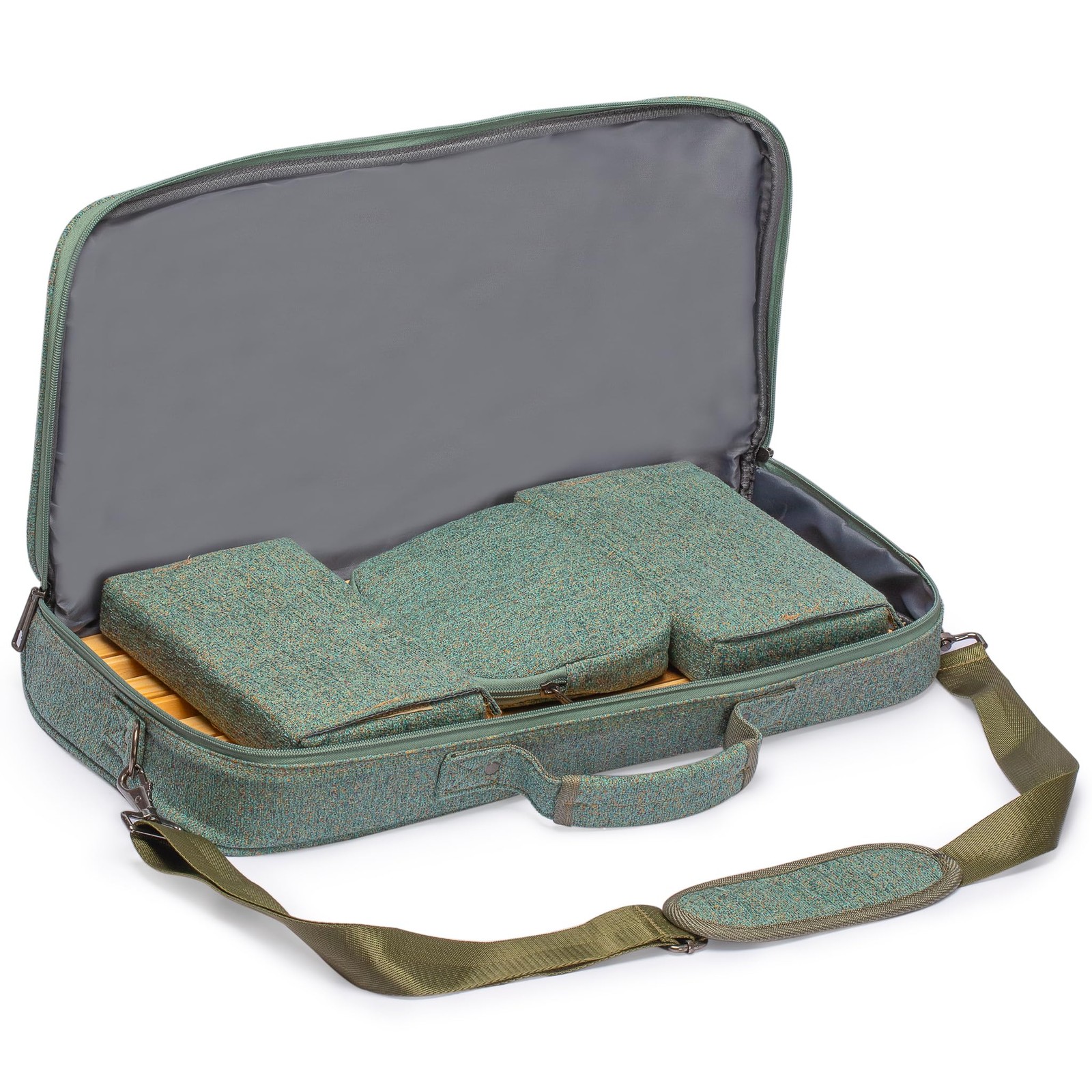 Yellow Mountain Imports American Mahjong Set, Heather with Soft Case – All-in…
