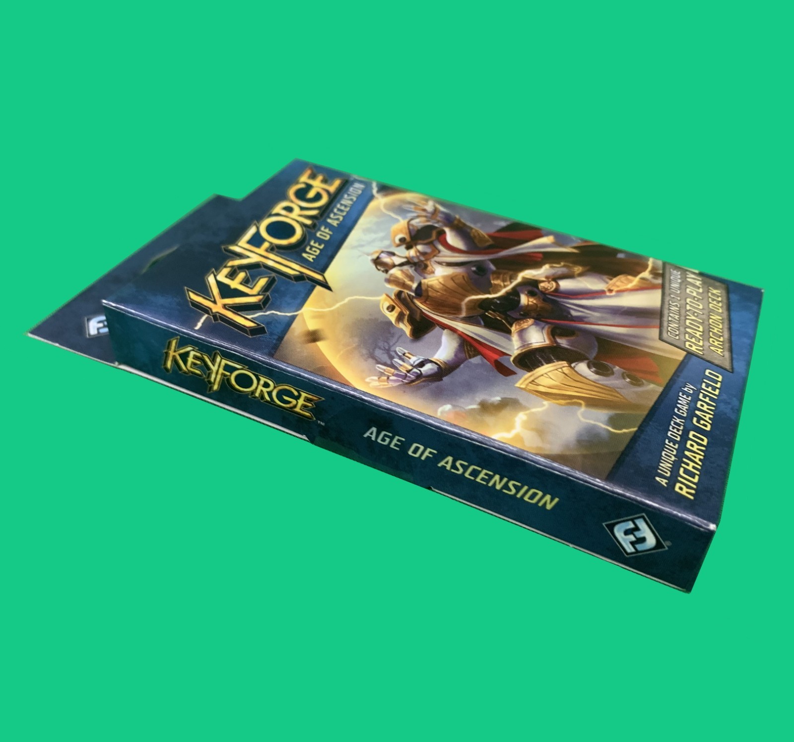 KeyForge: Age of Ascension Bundle | Archon Deck & Storm Crawler Playmat | New
