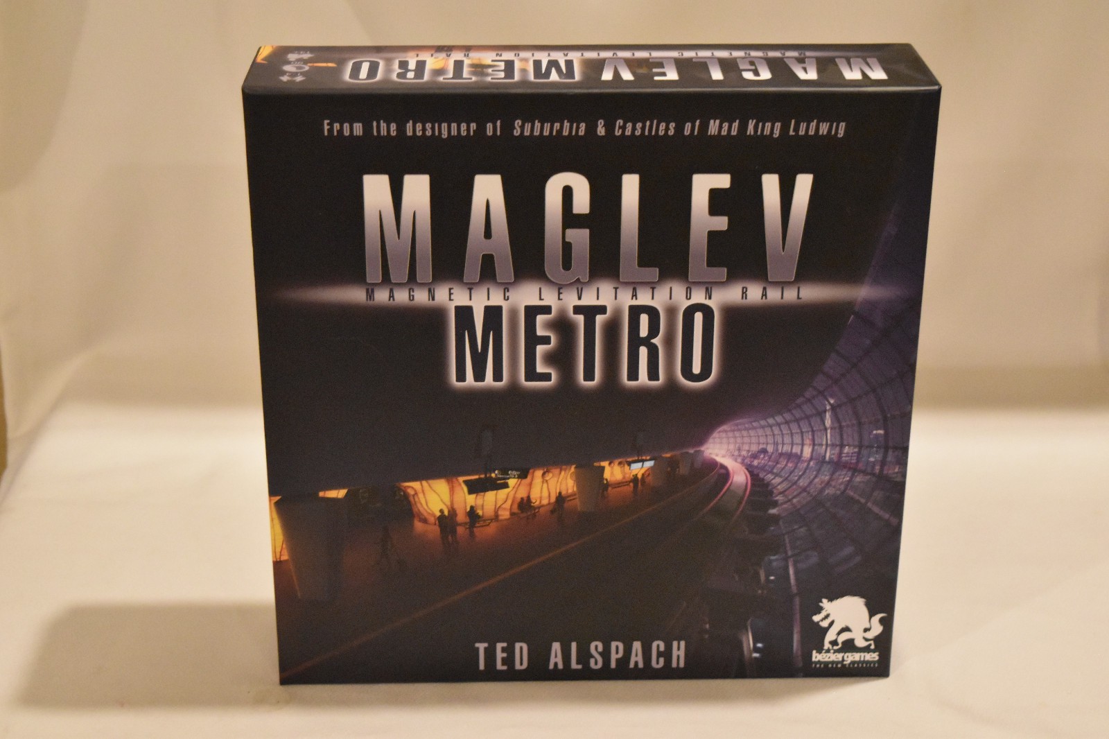 Maglev Metro Board Game – Bezier Games, Open Box, Never played