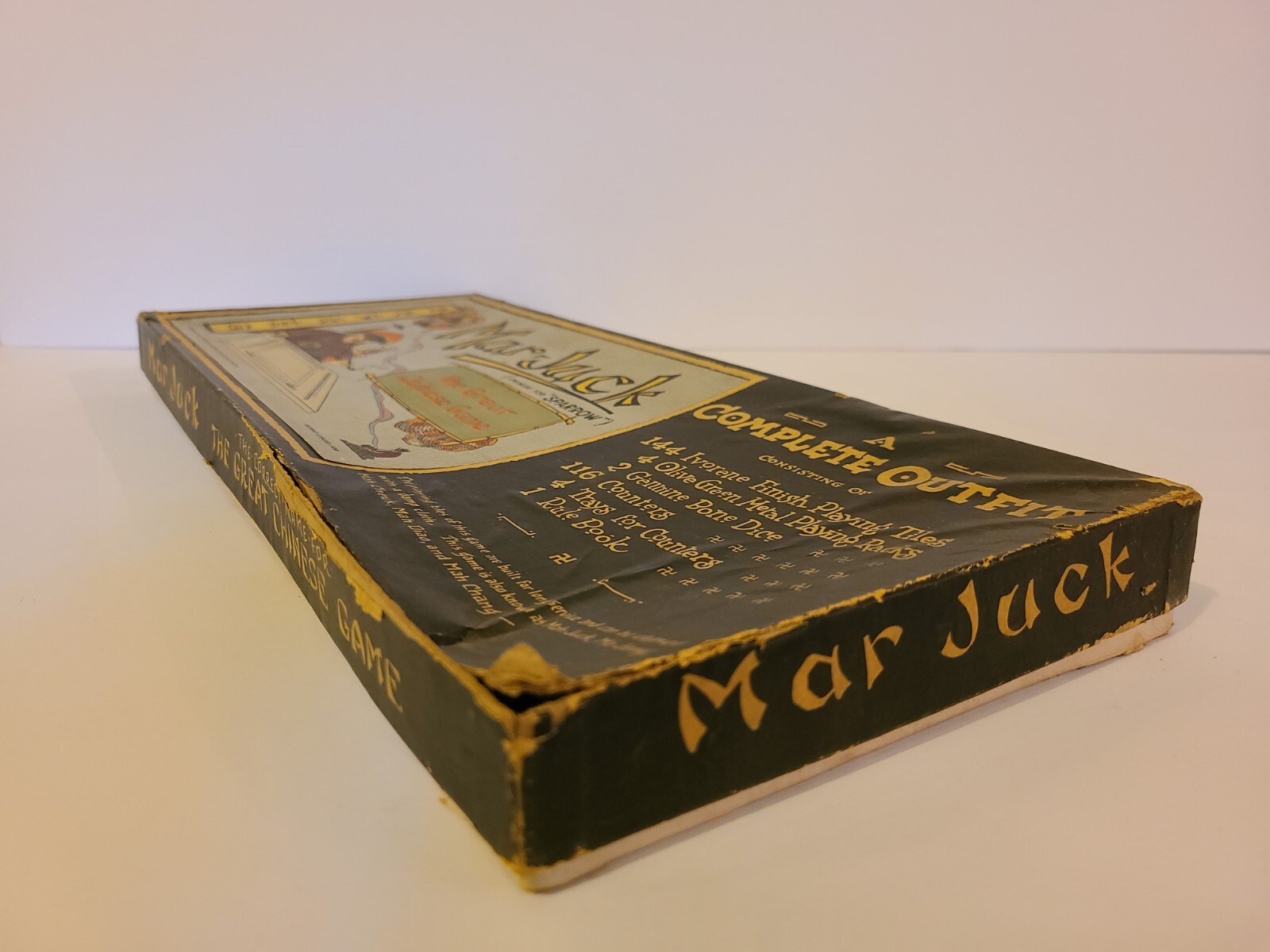 Vintage Board Game “Mar Juck” 1923