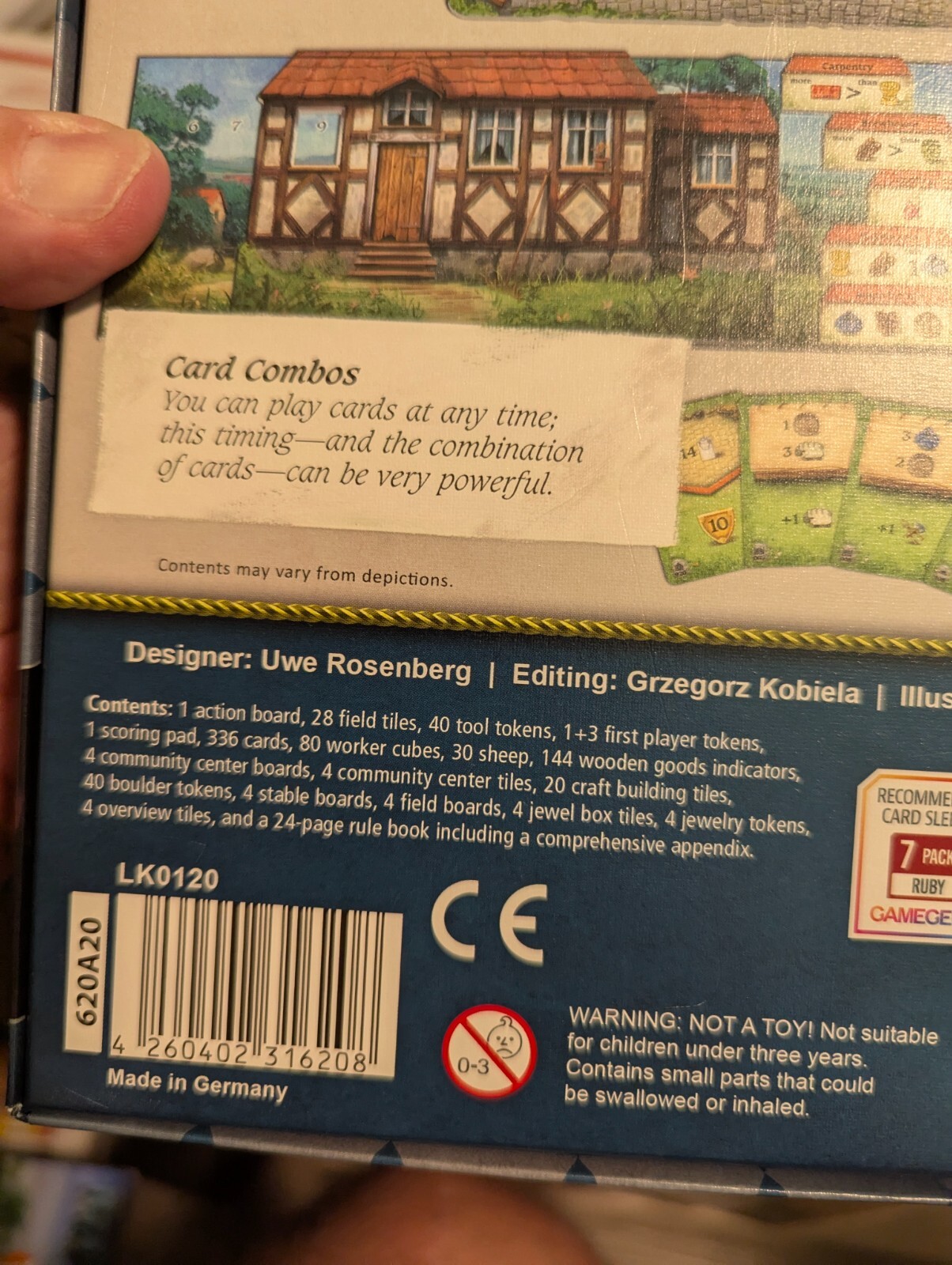 HALLERTAU Board Game 100% COMPLETE 2020 AWARD WINNER