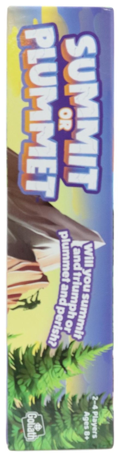 Goliath Summit or Plummet Game | Includes A Giant 13-Inch Tall 3D Mountain | 2-4