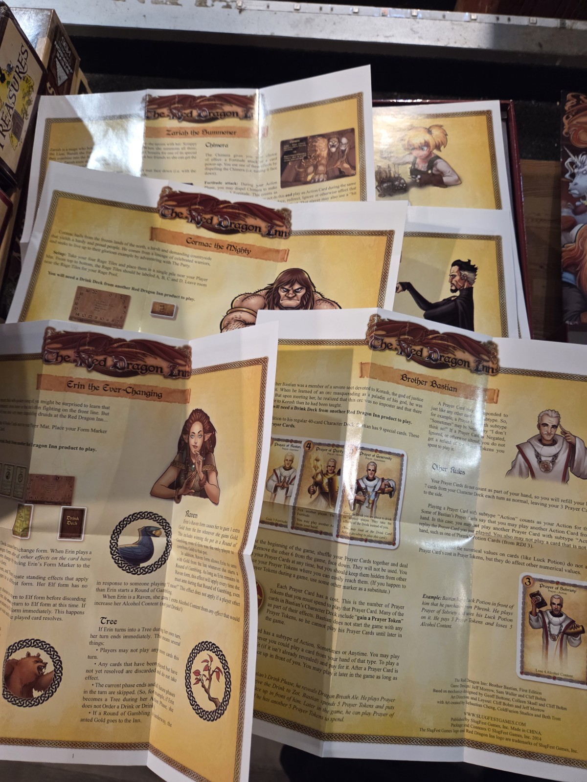 The Red Dragon Inn 5: The Character Trove AND MORE INSIDE Board Game
