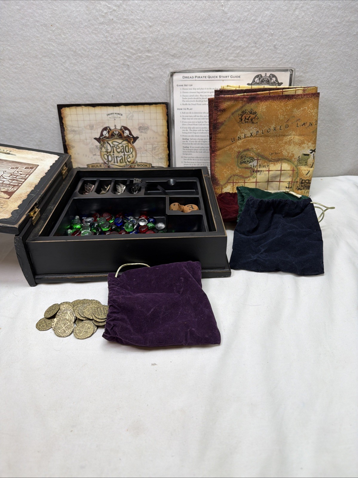 Front Porch Classics Dread Pirate Game Bookshelf Edition Board Game