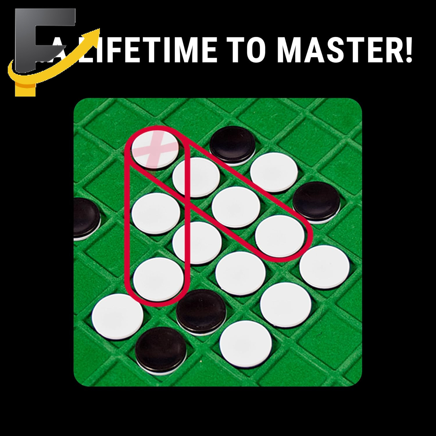 Othello Classic Family and 2-Player Game for Ages 8 and Up FREE SHIPPING