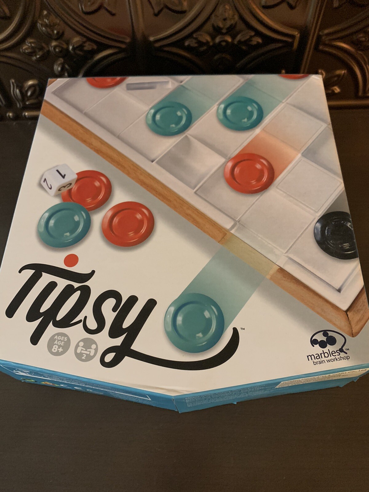 Tipsy Marbles Brain Workshop Board Game Fun Challenging Lift Shift New Sealed