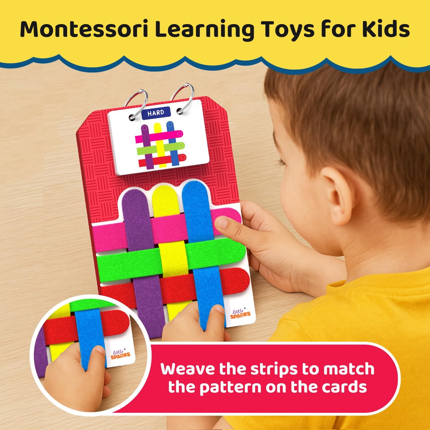 Smartivity Pattern Puzzle Game for Kids Ages 4, 5, 6, 7, 8 | 30+ Color & Patt…