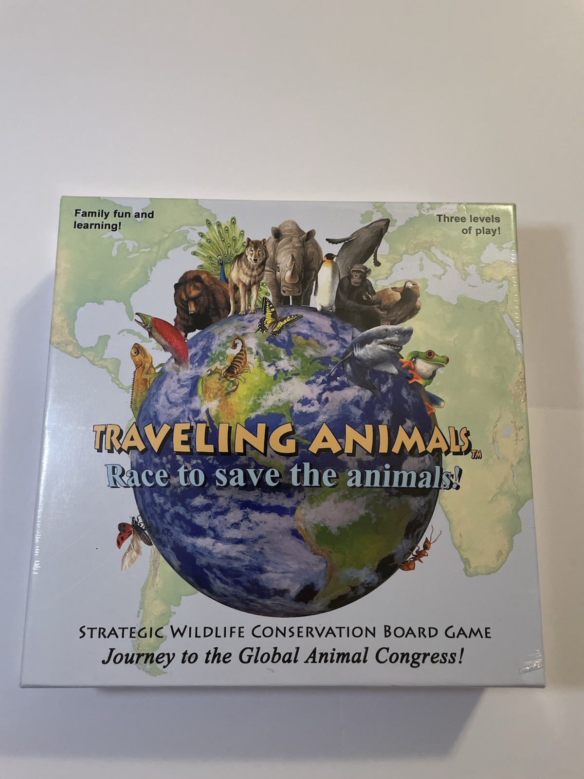 Traveling Animals Race To Save The Animals Board Game
