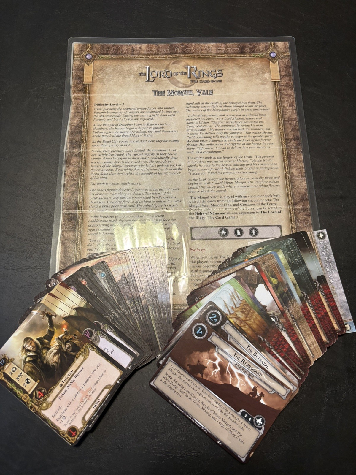 Lord of the Rings LCG – Complete Against the Shadow Cycle, Expansion + 6 APs