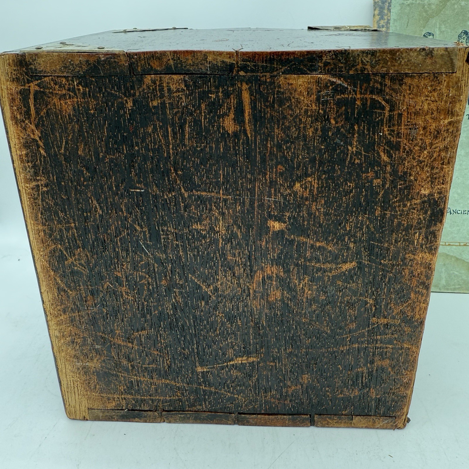Antique Maajok/Mahjong Set With Original 1923 Book By Y.C. Kim